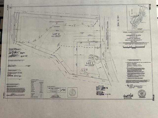 Partially wooded 1.69 acre lot in Ossining.