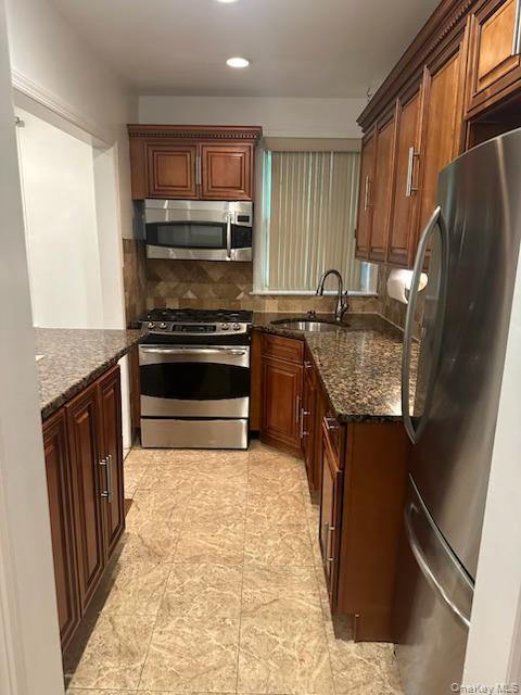 Co-op complex.  Board approval is required.   
Beautifully updated 2 b...