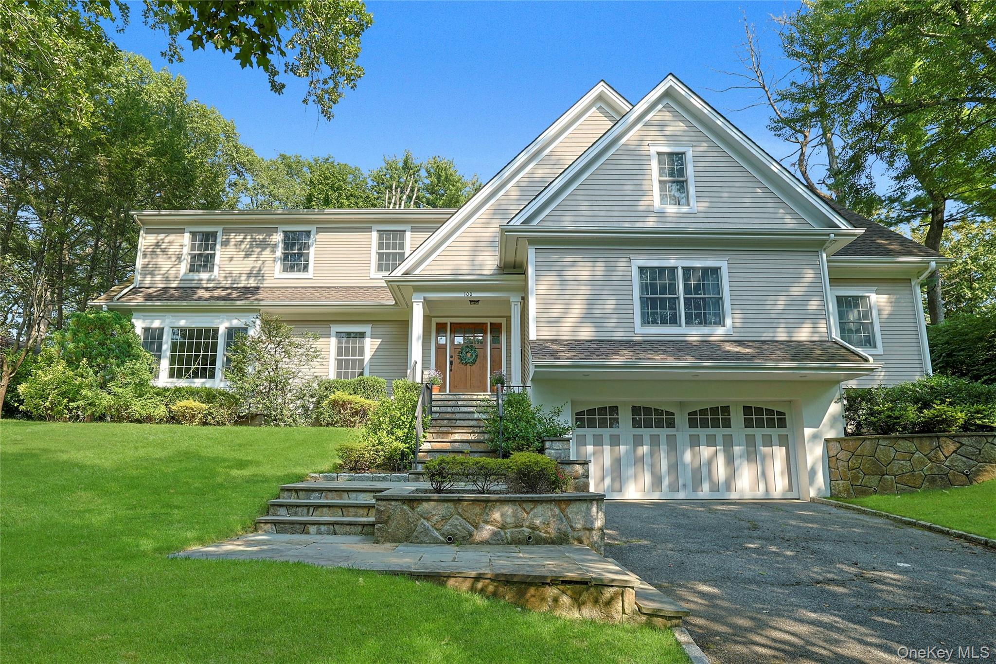 Welcome to 100 Fox Meadow Road, a beautiful Colonial in the highly sou...