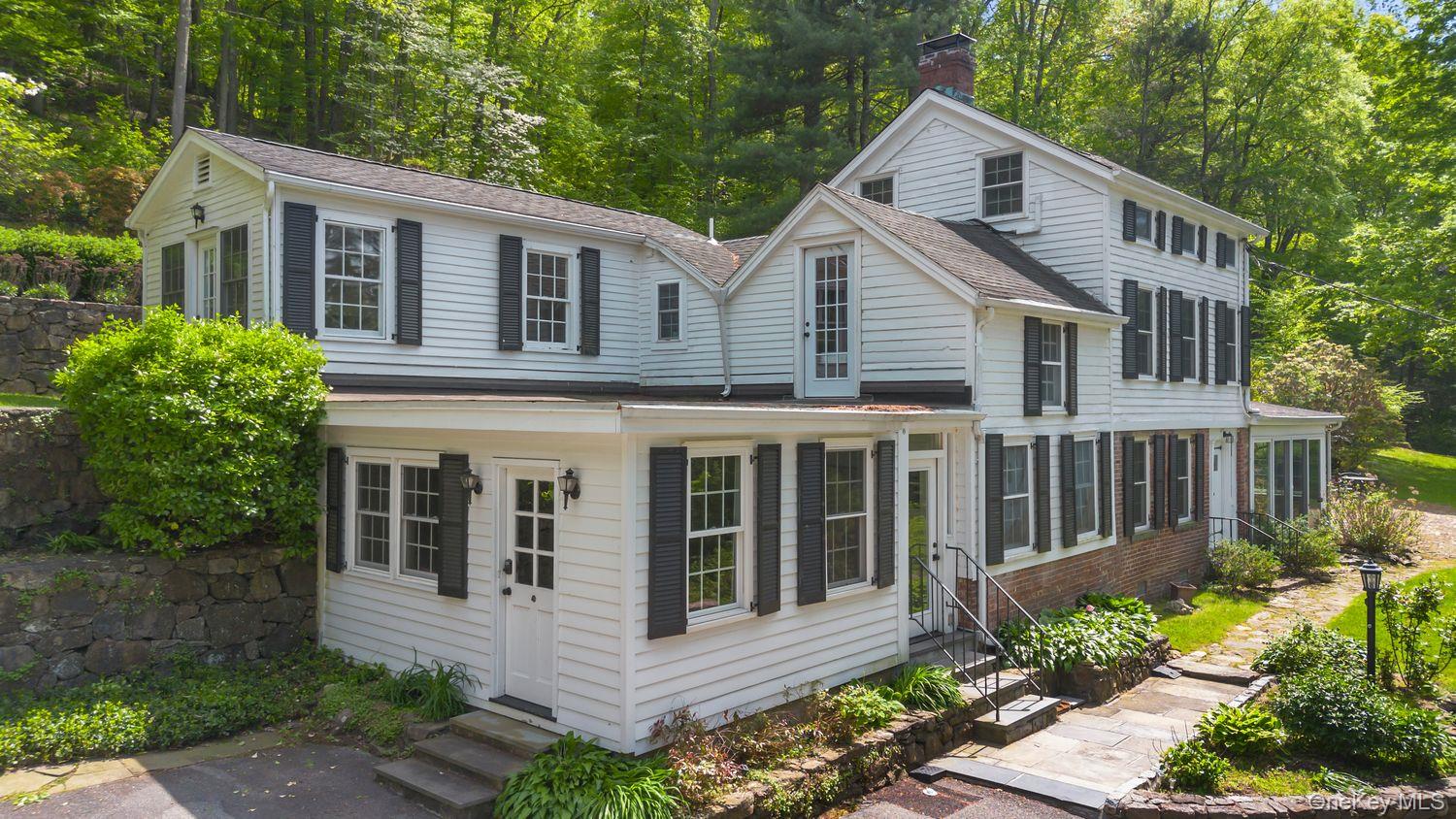 Tucked away on 5 private acres near the Teatown Preserve, 70 Spring Va...