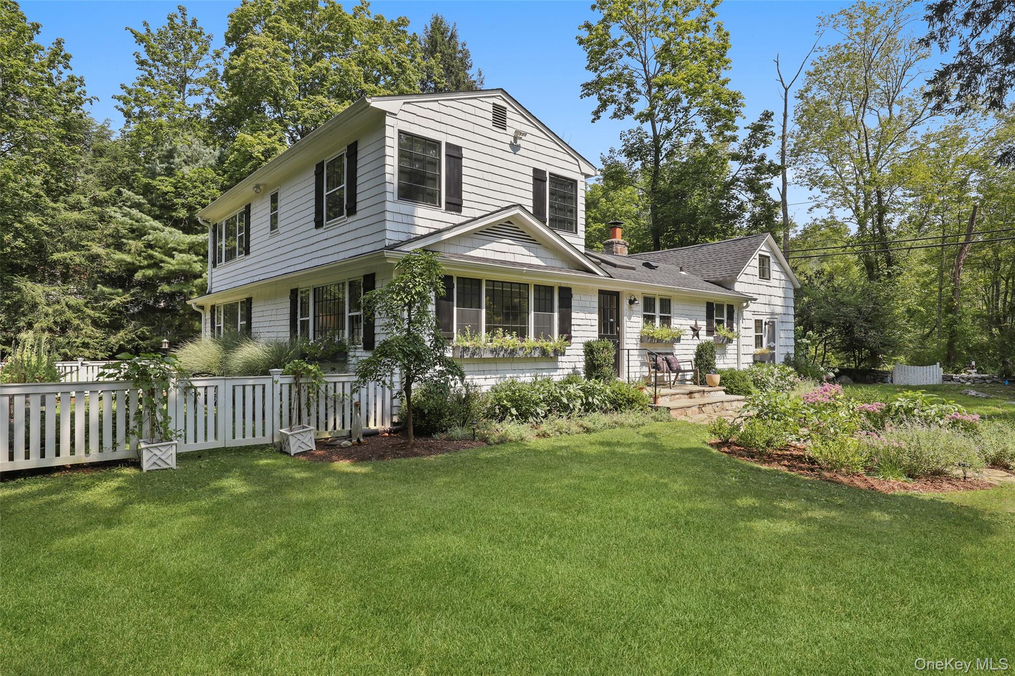 Pound Ridge Perfection. Impeccably renovated in 2021, this historic fa...