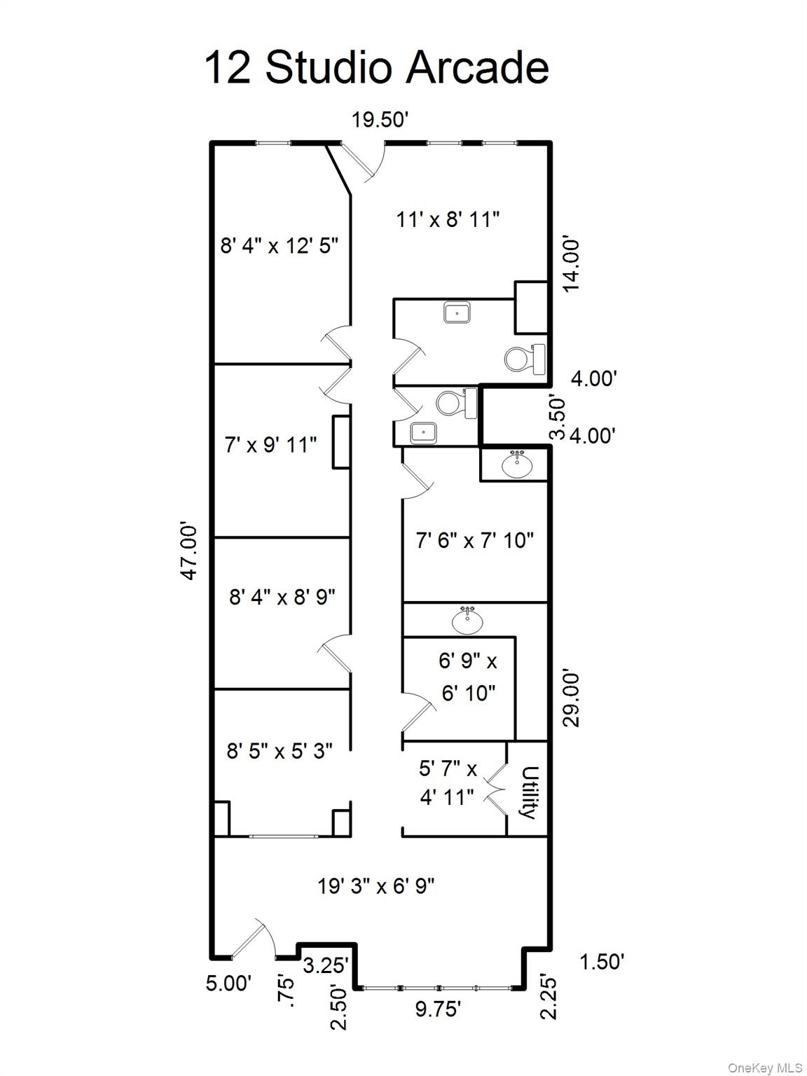 12 Studio Arcade, Bronxville, New York 10708 
Offering +/-1,000 SF for...