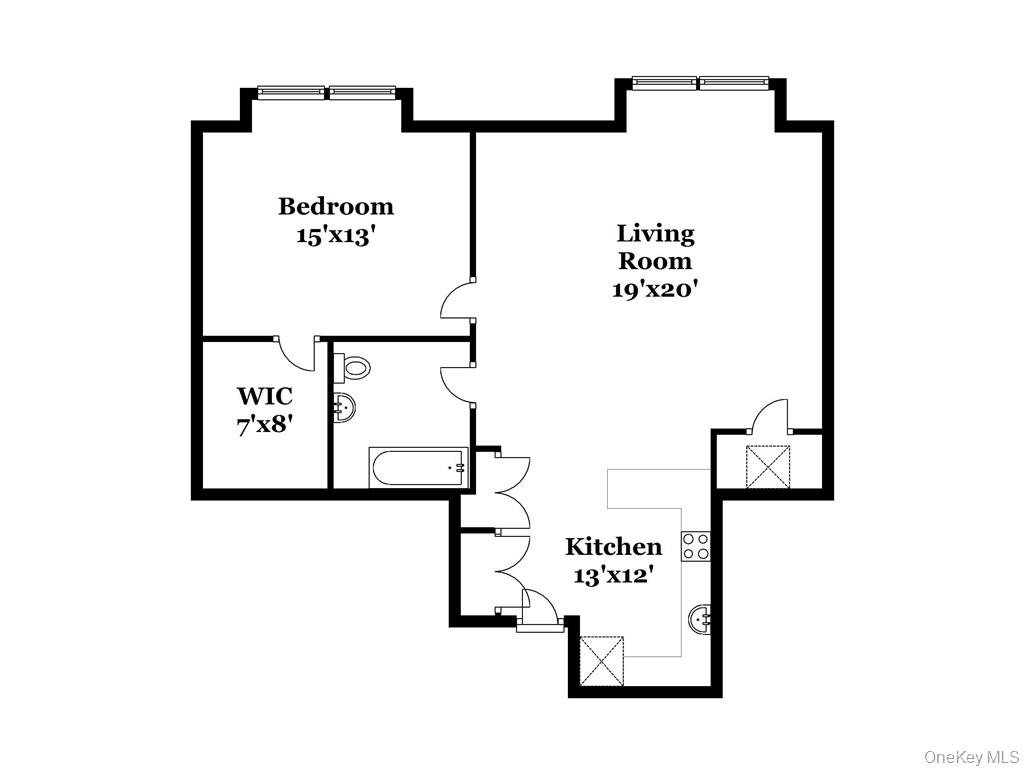 Now rented; Next availability is early September. Fully furnished 1 be...