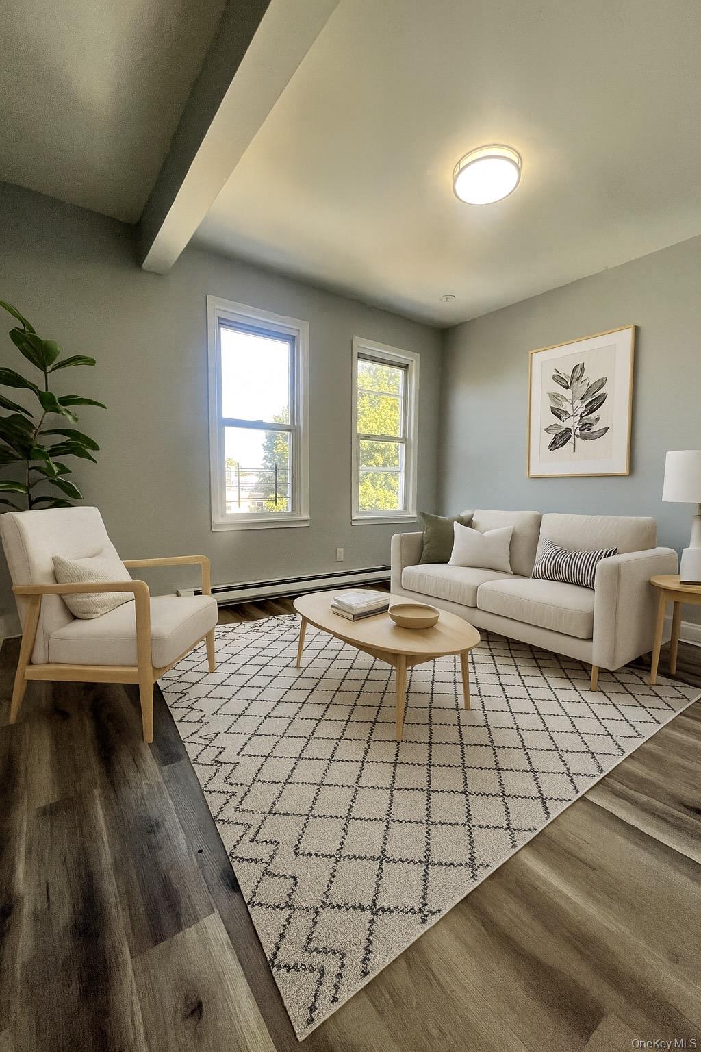 Spacious two-bedroom, one-bathroom apartment available for immediate o...