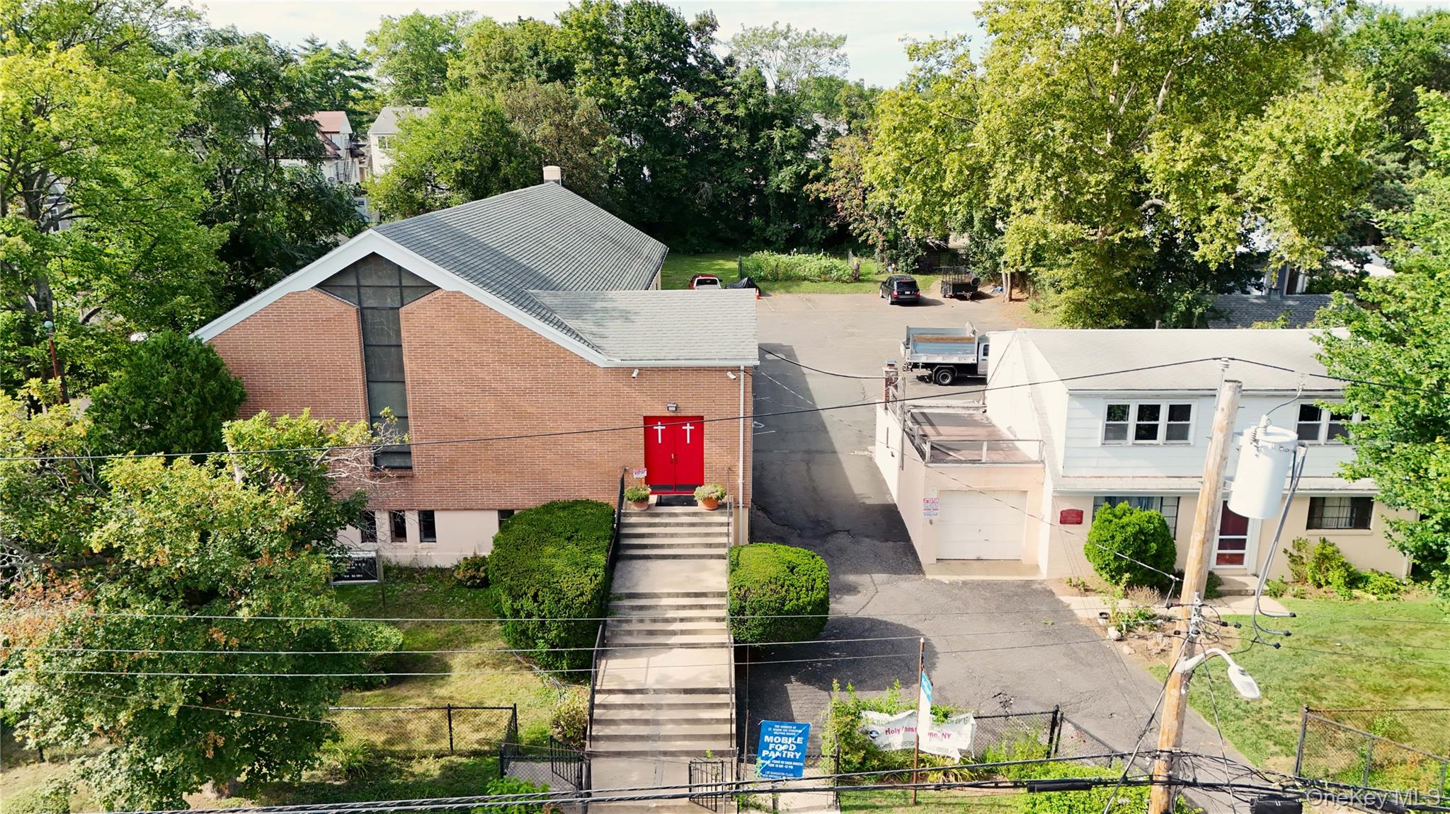 3,000 sf Worship Space with Fellowship Hall, separate Parish House and...