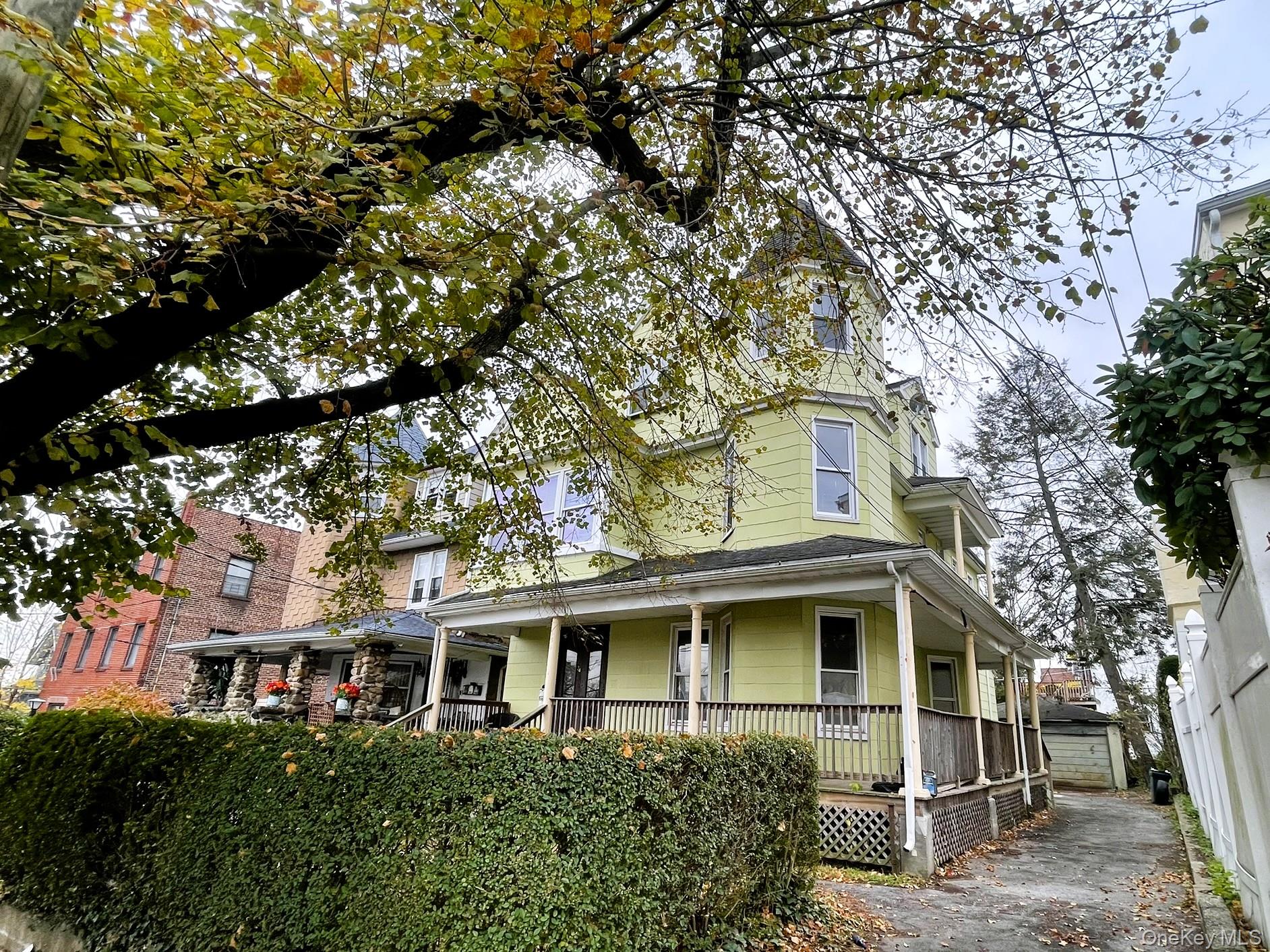 Discover the potential of this spacious pre-war Colonial-style three-f...