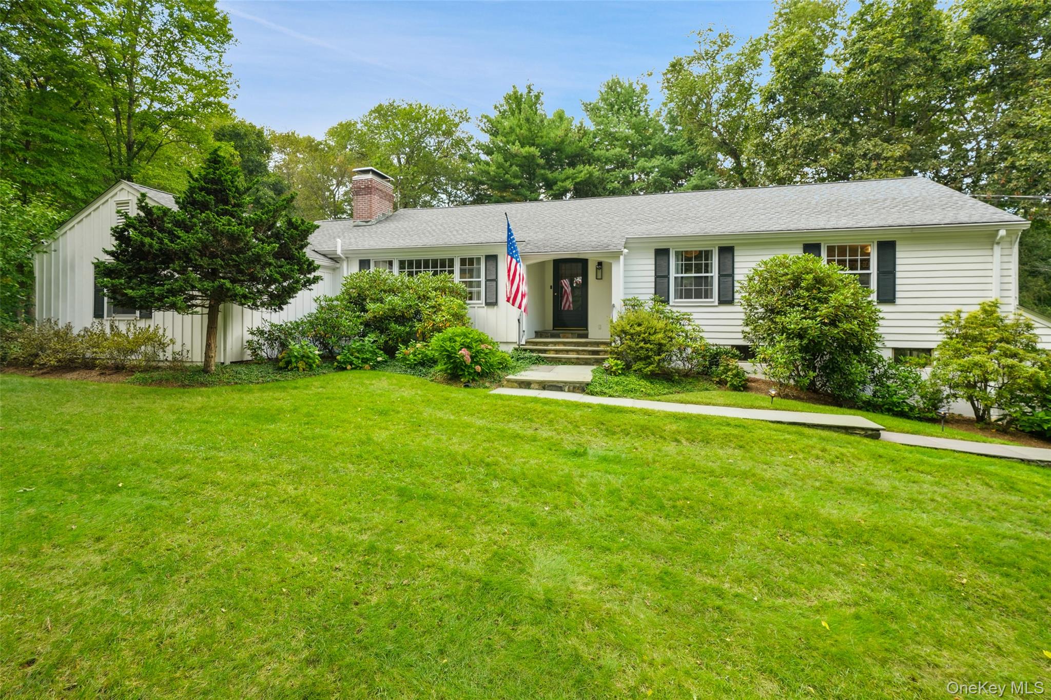 Katonah Perfection. Immaculate Country Ranch with the ease of one-leve...