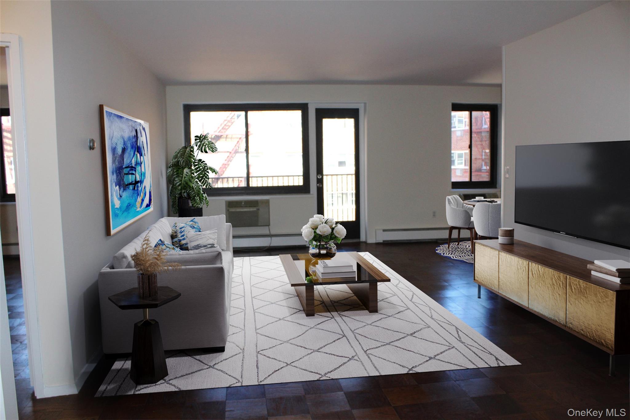 Commuter's Dream! Welcome to easy living in this freshly painted space...