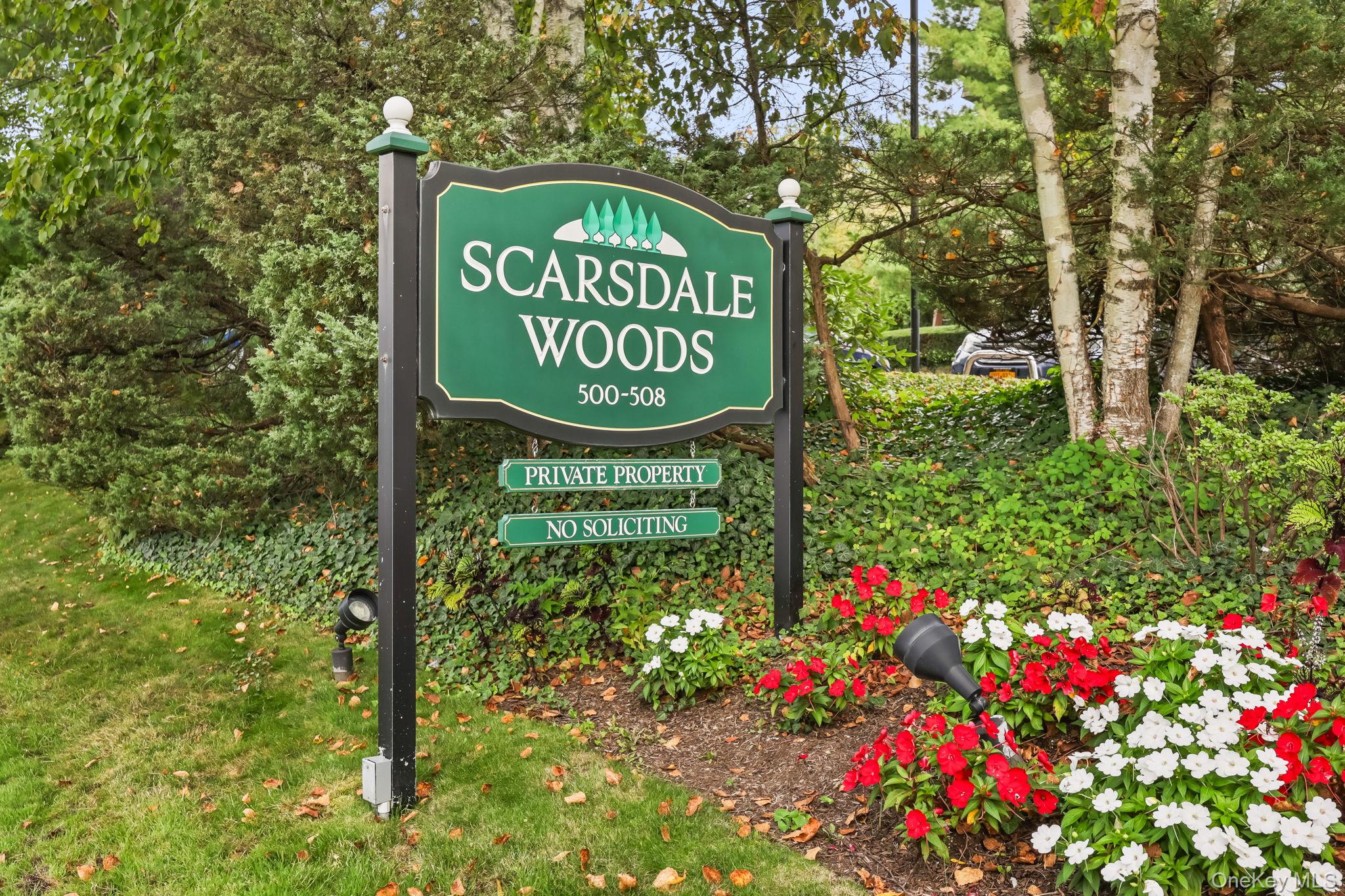 Welcome to Scarsdale Woods in Edgemont --a serene community with lands...