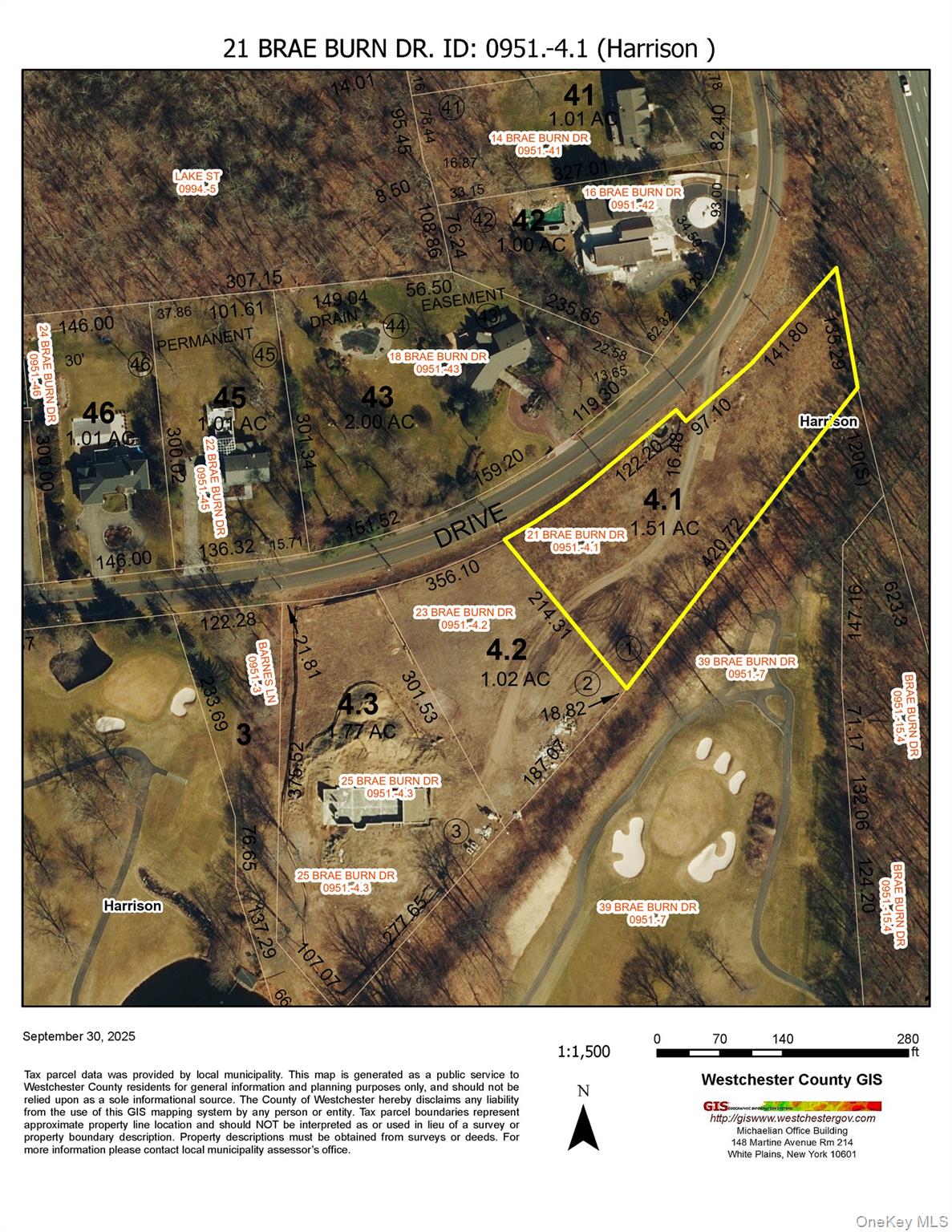 21 Brae Burn Drive, Harrison, NY – Create your dream estate on 1.51 ac...