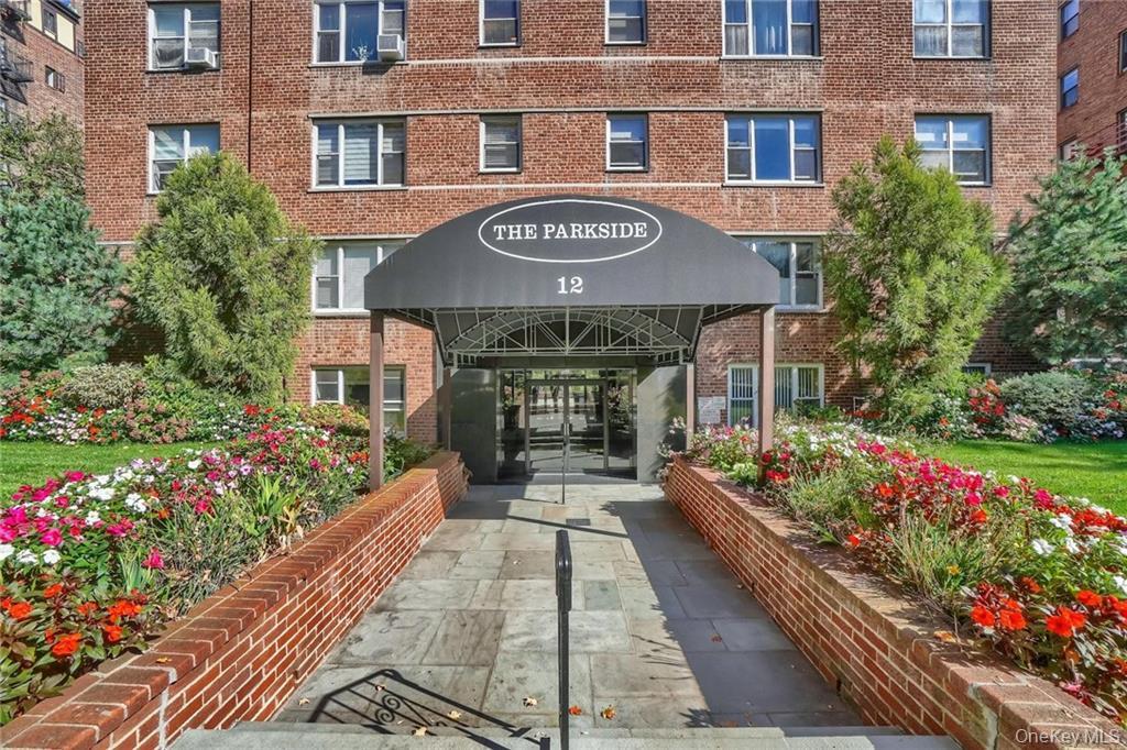Location, location, location! The Parkside, a lovely midrise building...