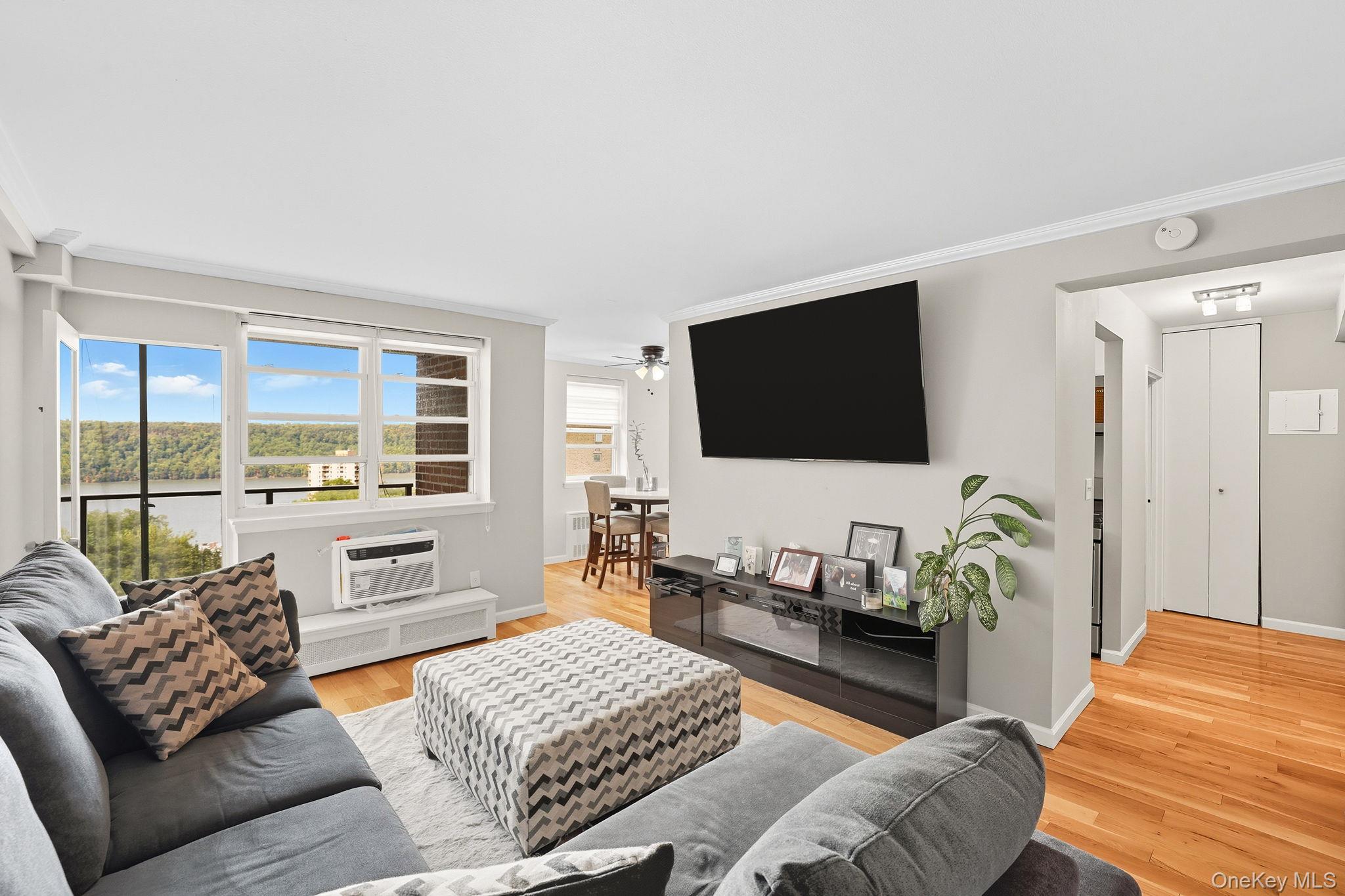6th Floor 1-Bedroom Co-op with Private Balcony & Stunning Water Views...