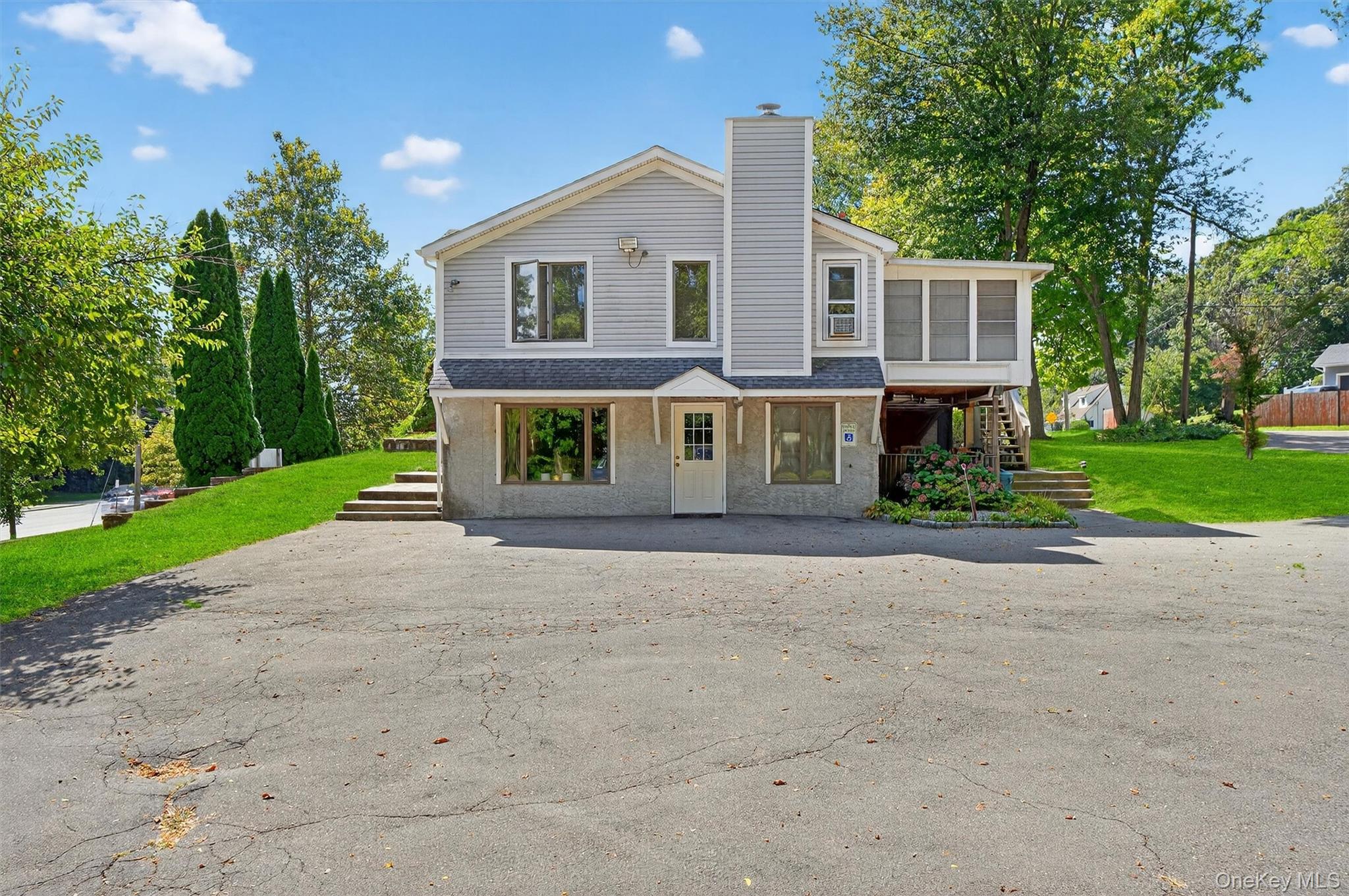 Sited with road fronttage on Route 6, this building is less than one m...
