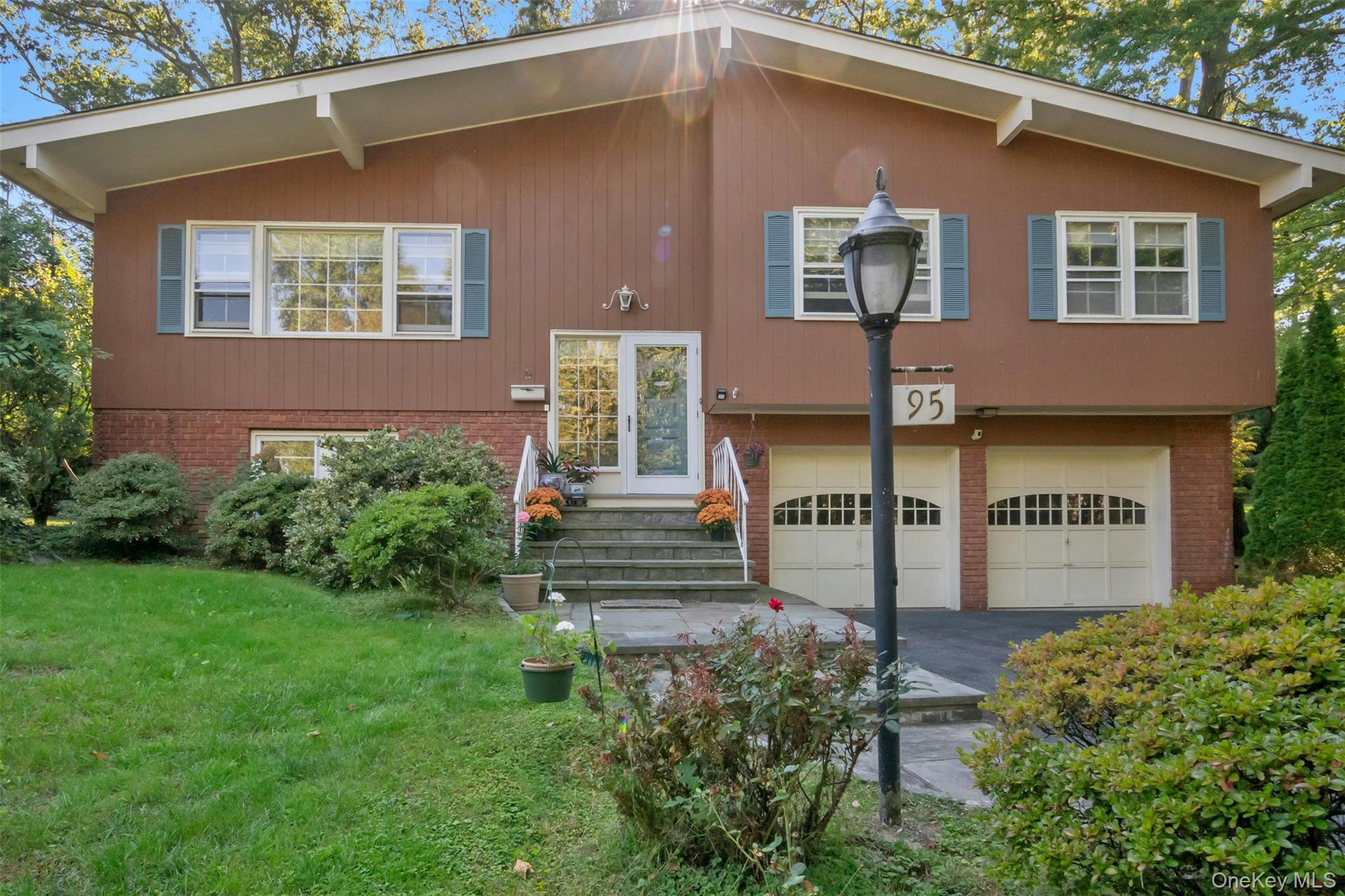 Step up a few stairs and then enjoy the ease of one level living and t...