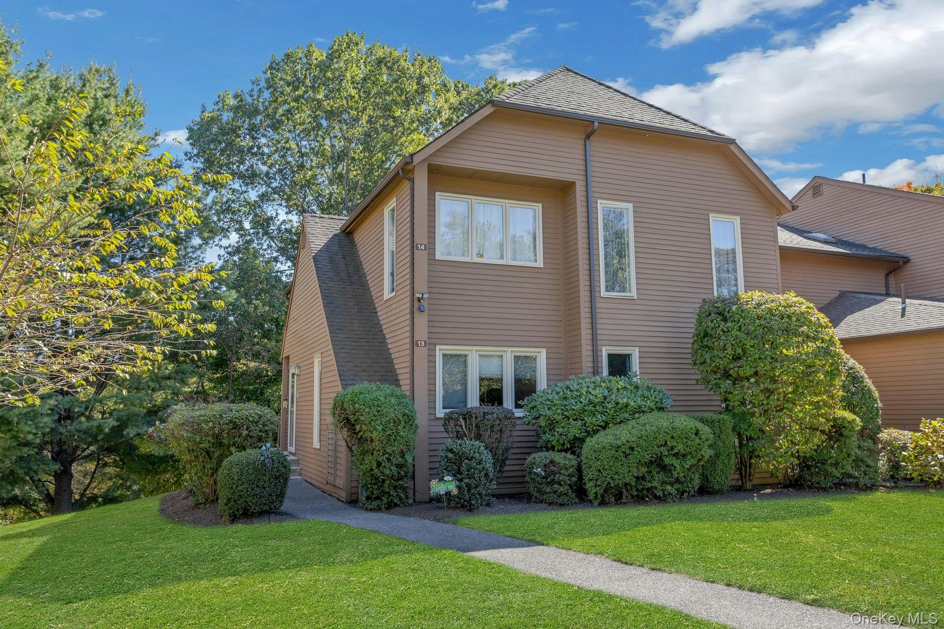 Welcome to this first floor level two bedroom, one and a half bath cor...