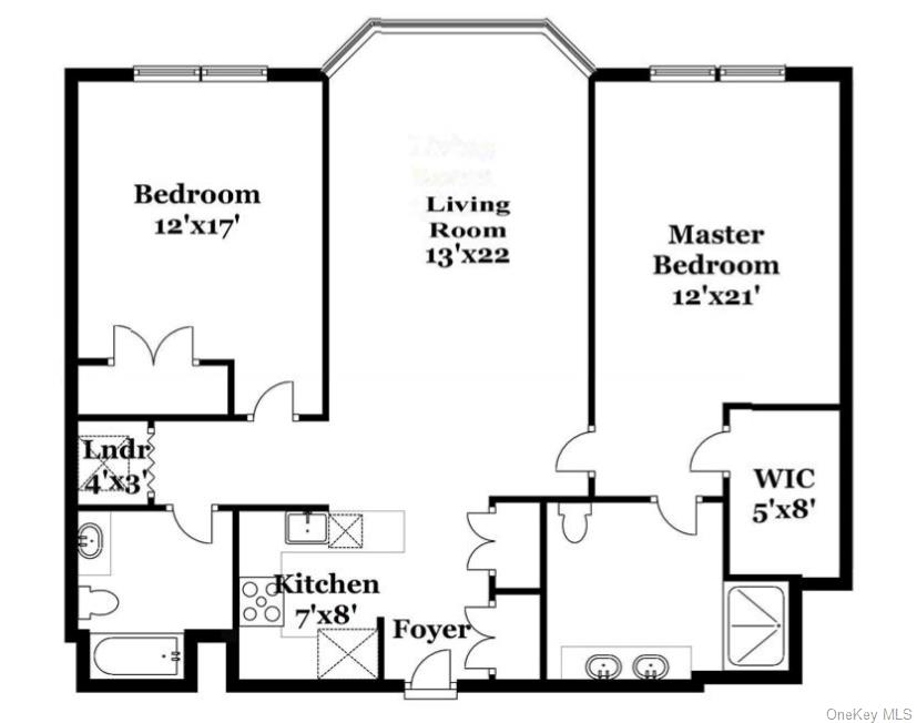 Fully furnished 2 bedroom and 2 bath apartment centrally located in Do...