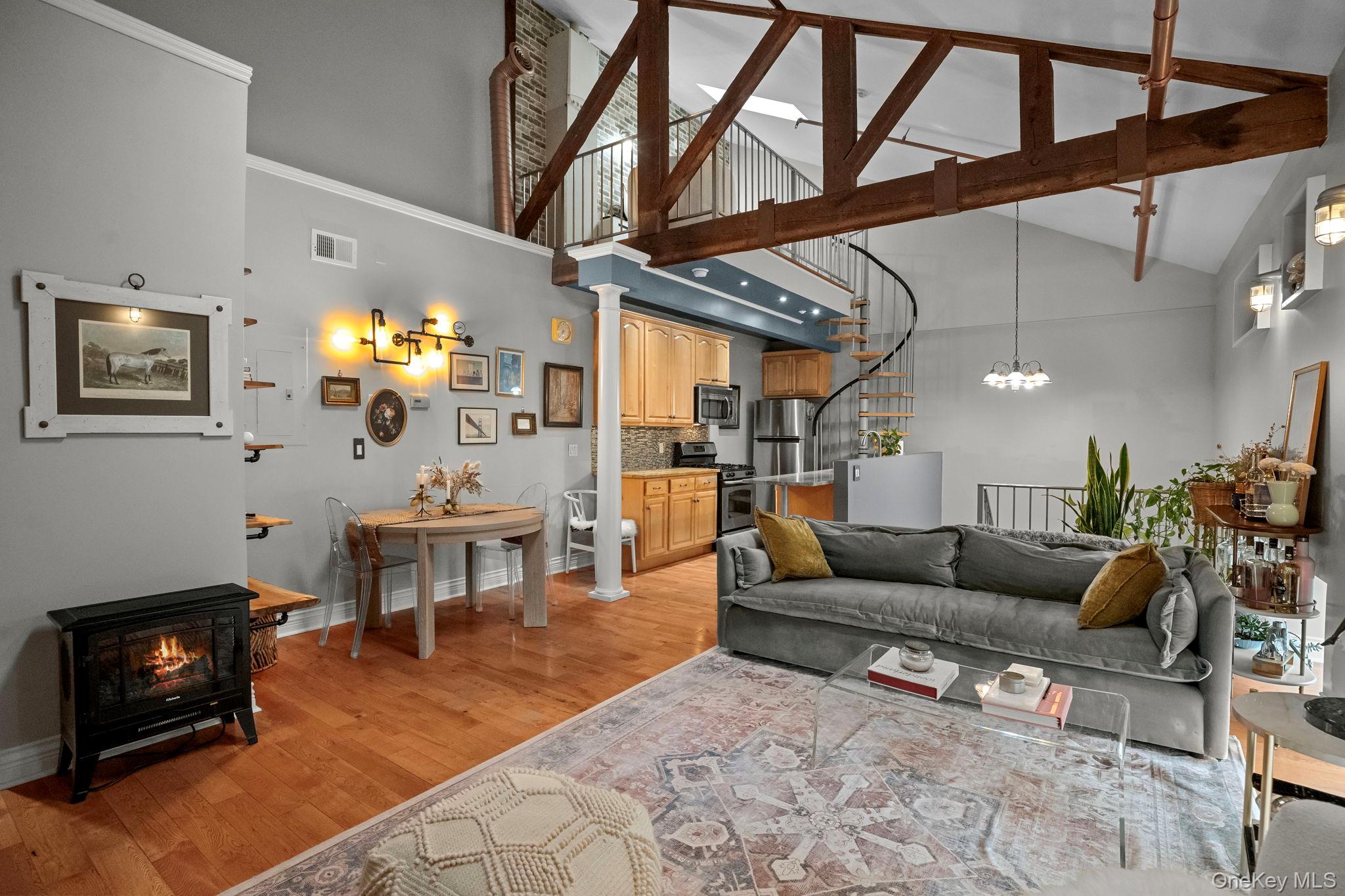 Discover this stunning penthouse in Ossining’s landmark 1820s schoolho...