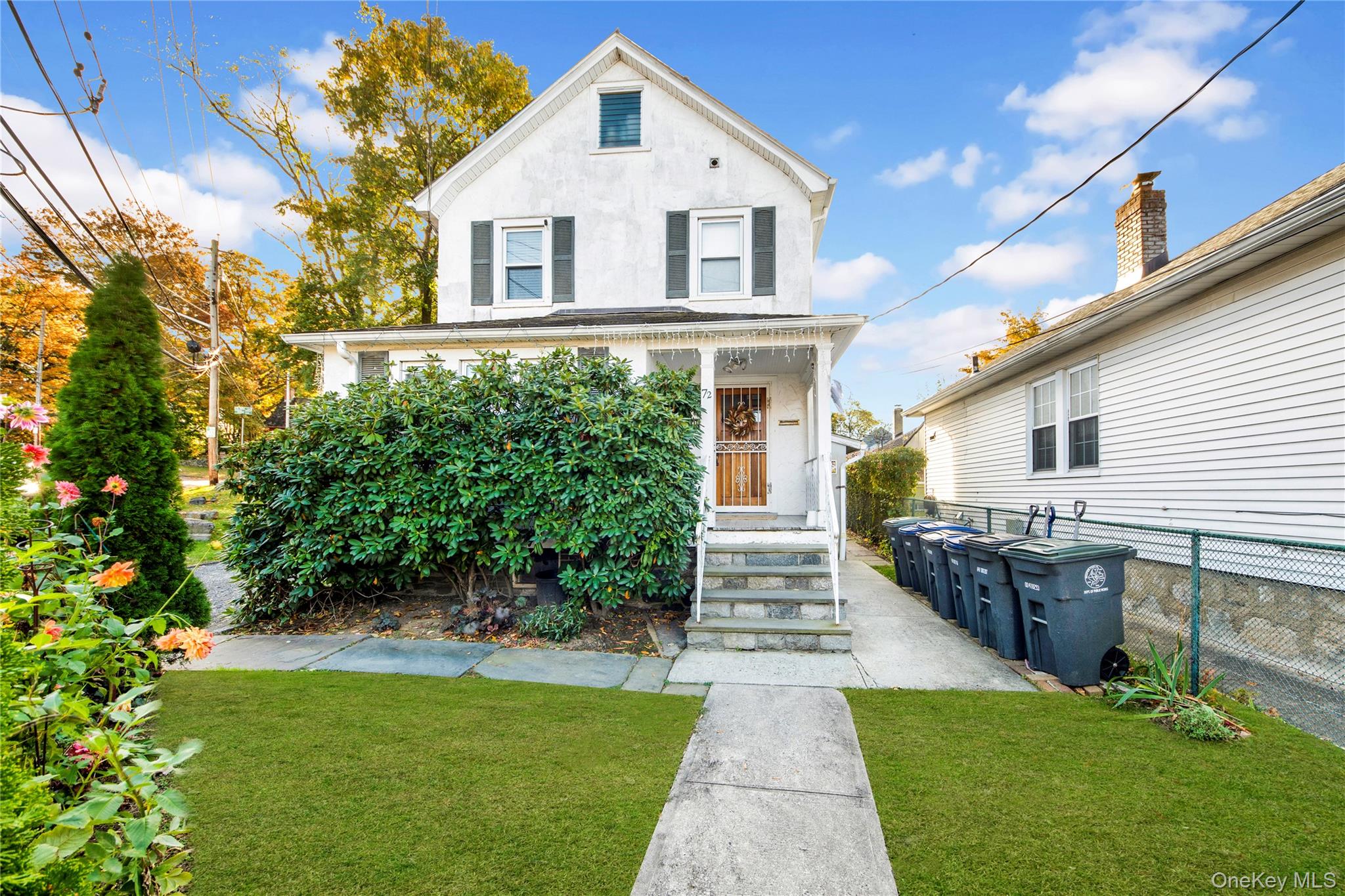 First time on the market! This beautifully updated two-family home in...