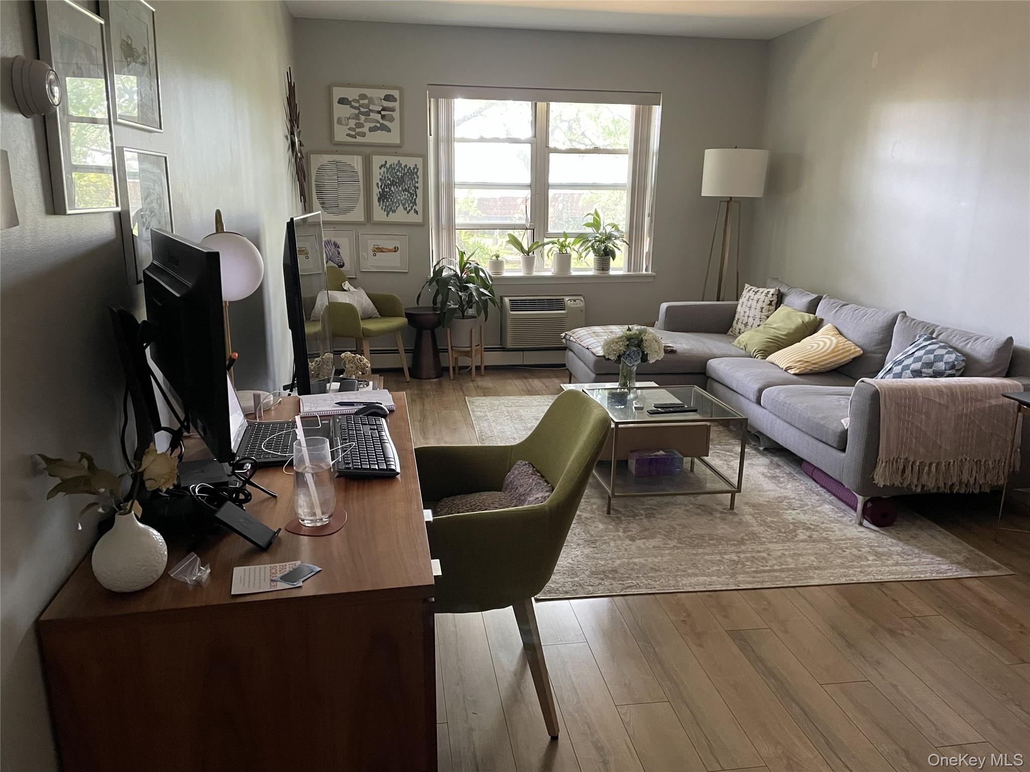 Welcome to this beautifully maintained 1-bedroom residence in the hear...