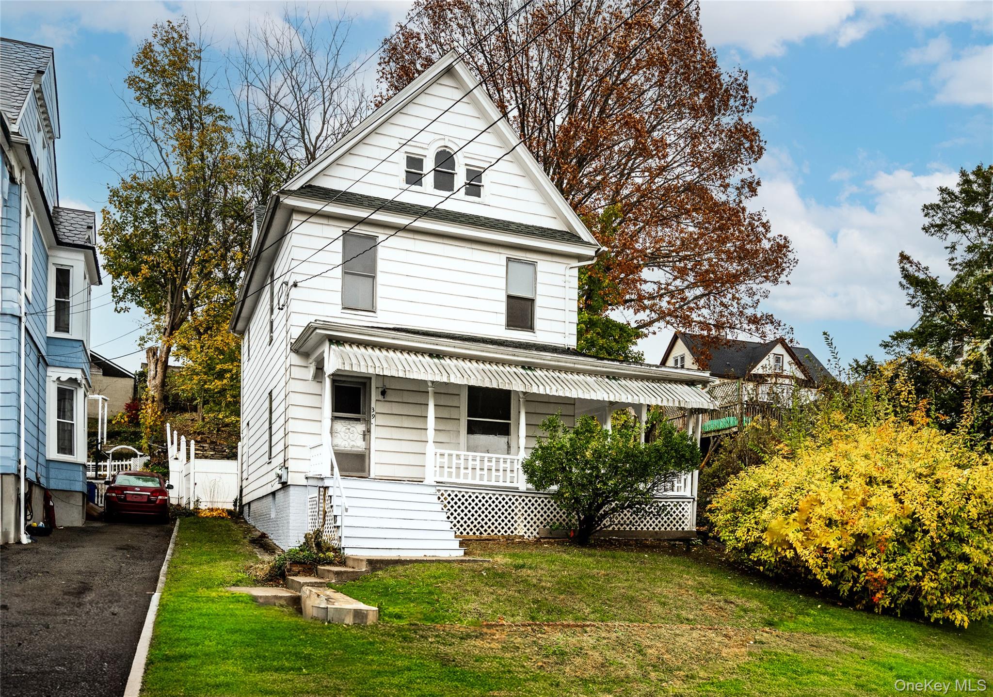 Built circa 1900 - this Victorian home offers Hudson River & Palisades...