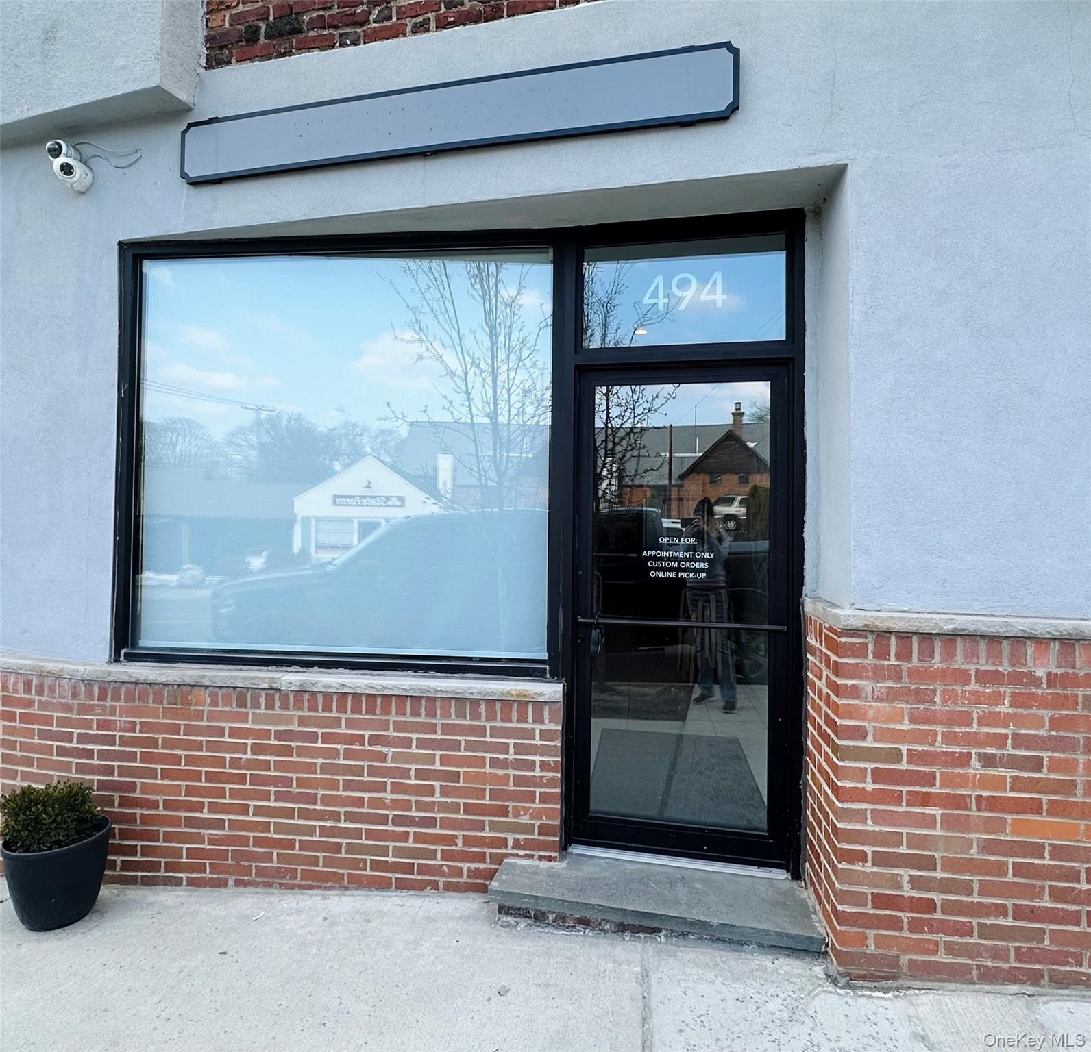 Prime retail space for lease on busy New Rochelle Road in Bronxville....