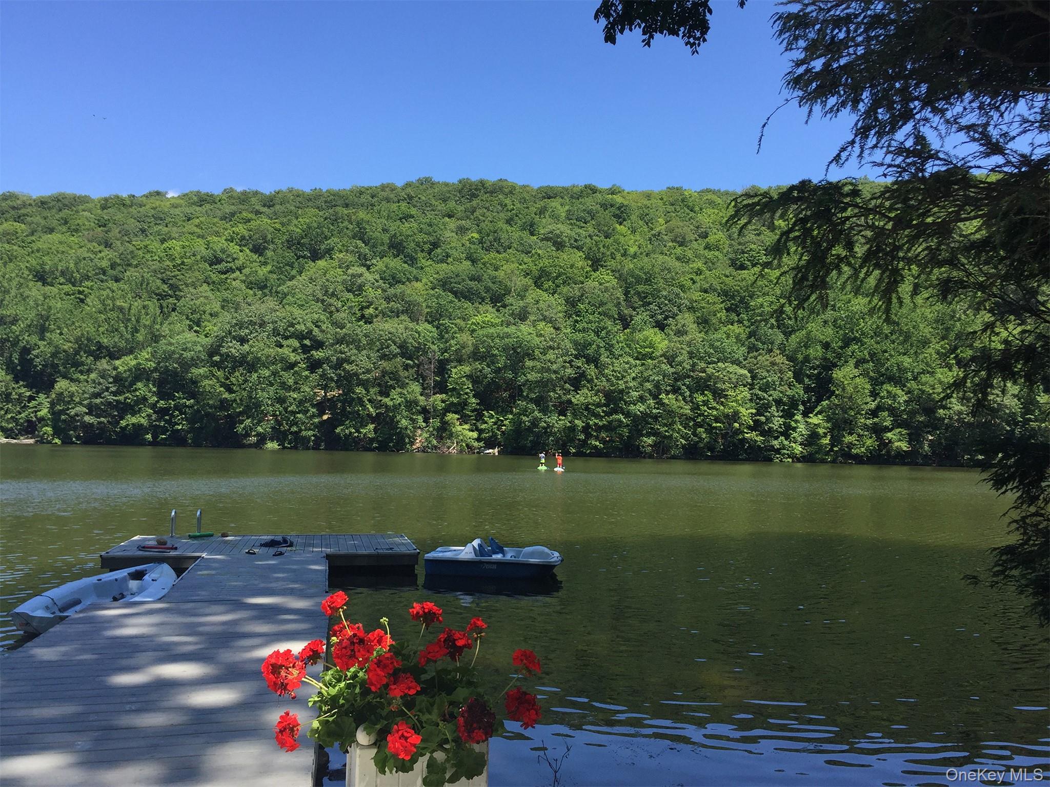 Dramatic Lakefront Retreat.  Country Contemporary overlooking the clea...