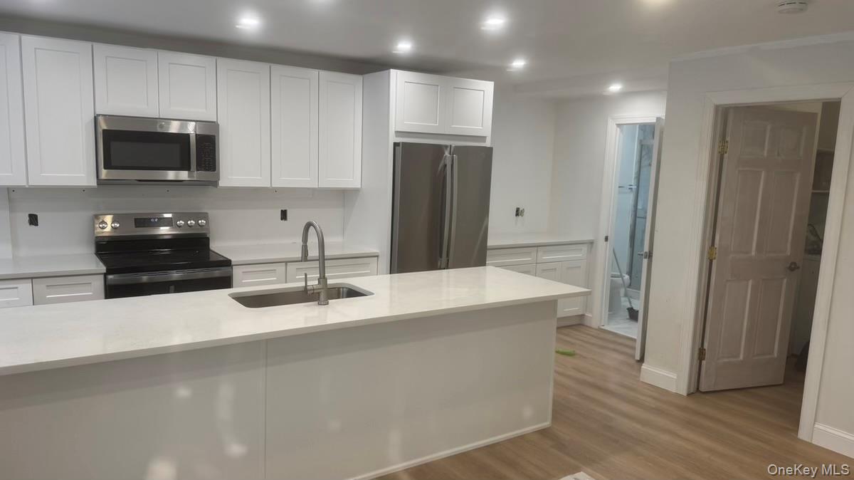 Beautifully renovated 2-bedroom, 1-bath apartment offering modern fini...
