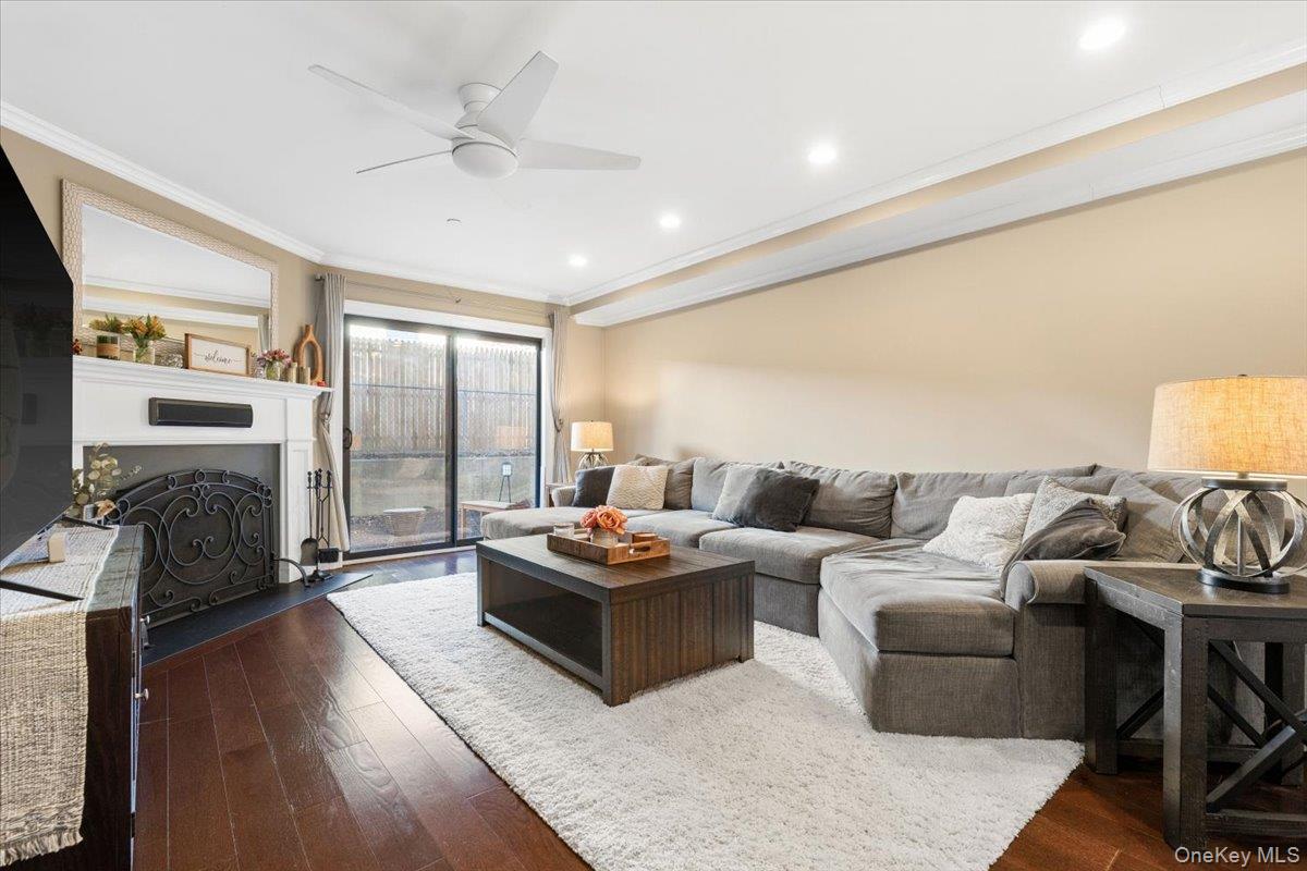 Live in style and comfort in this tastefully renovated first floor two...