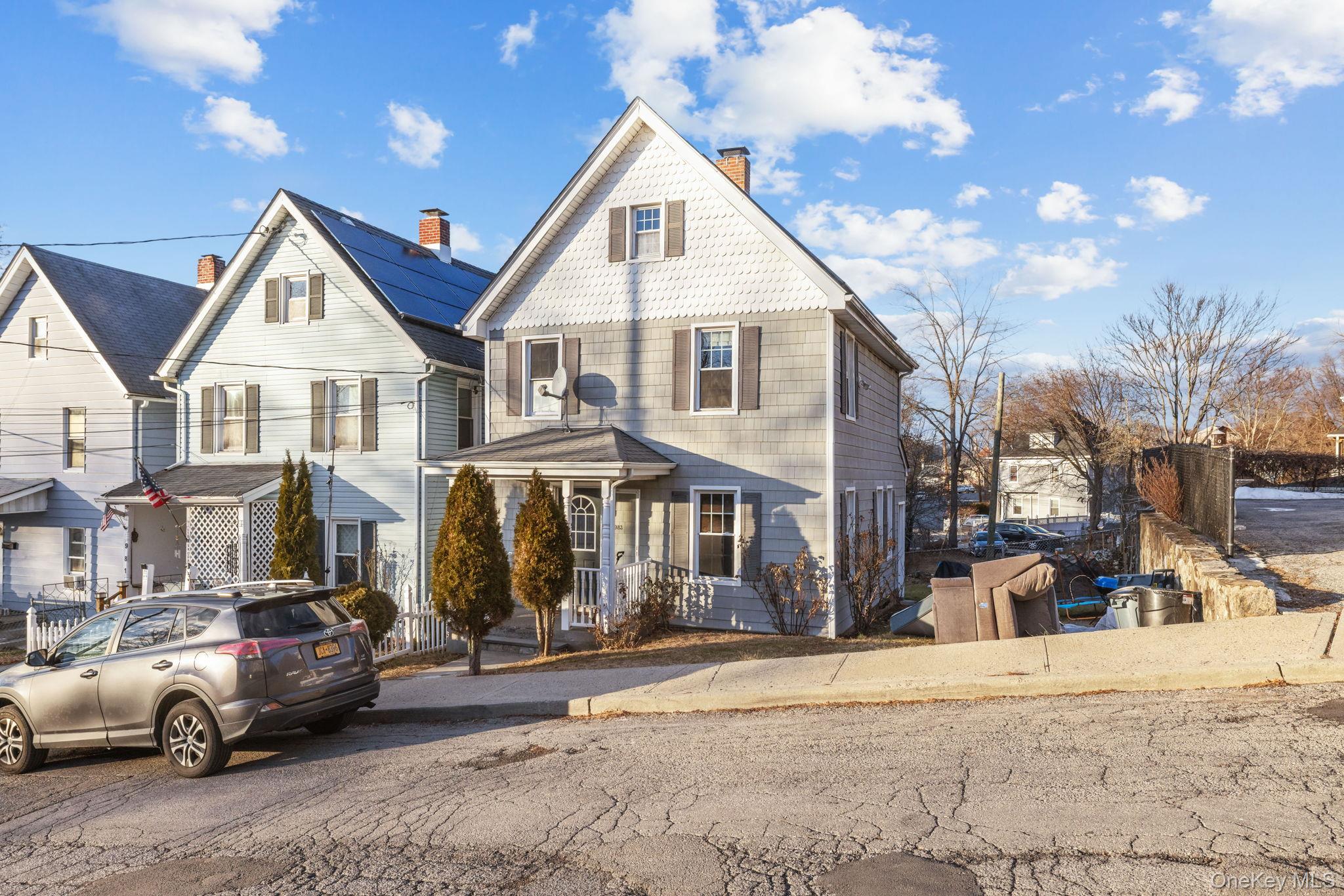Located in Peekskill, this 1,600 SF single-family home at offers three...