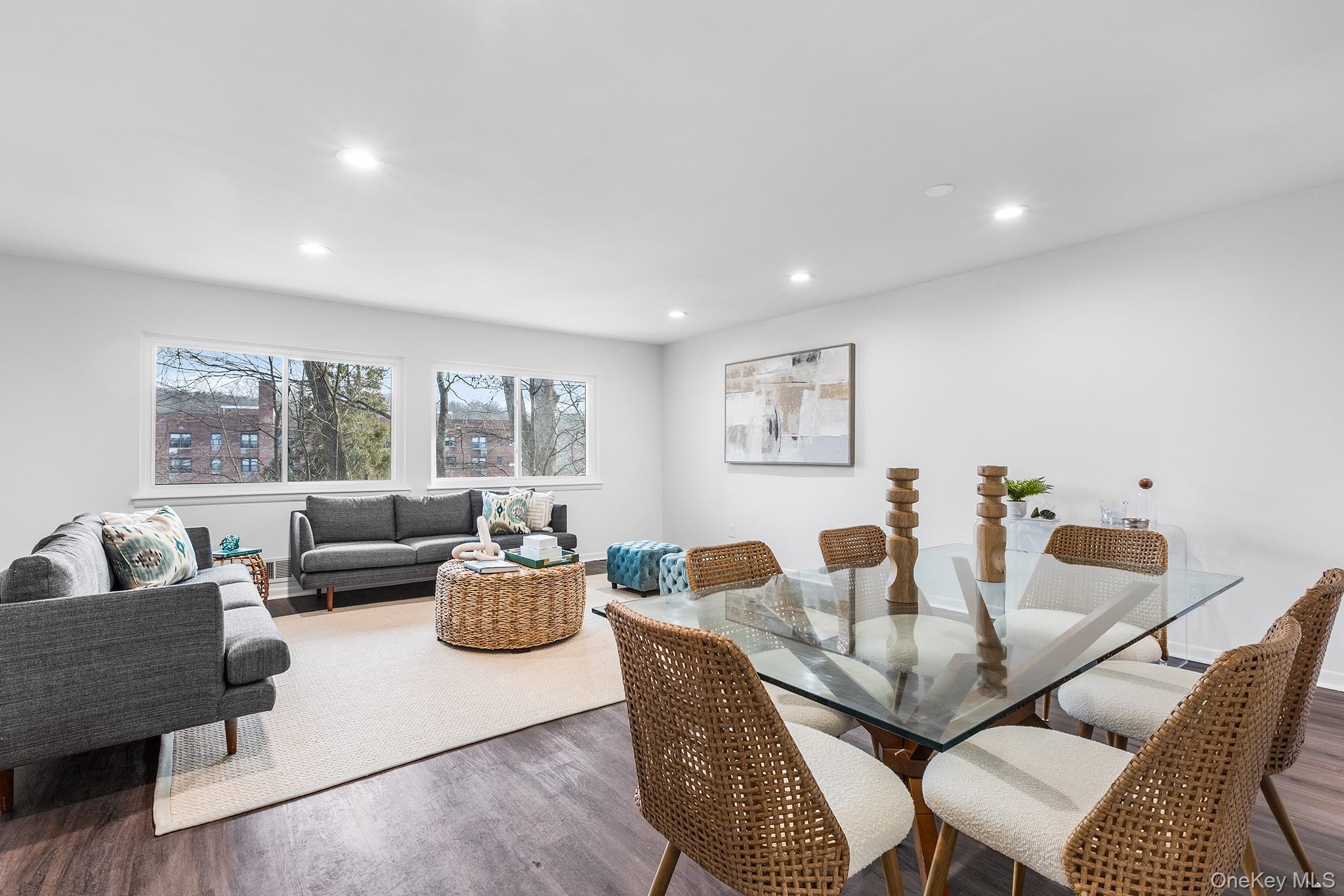 Elevated, private and thoughtfully updated, this large three-floor, 2...