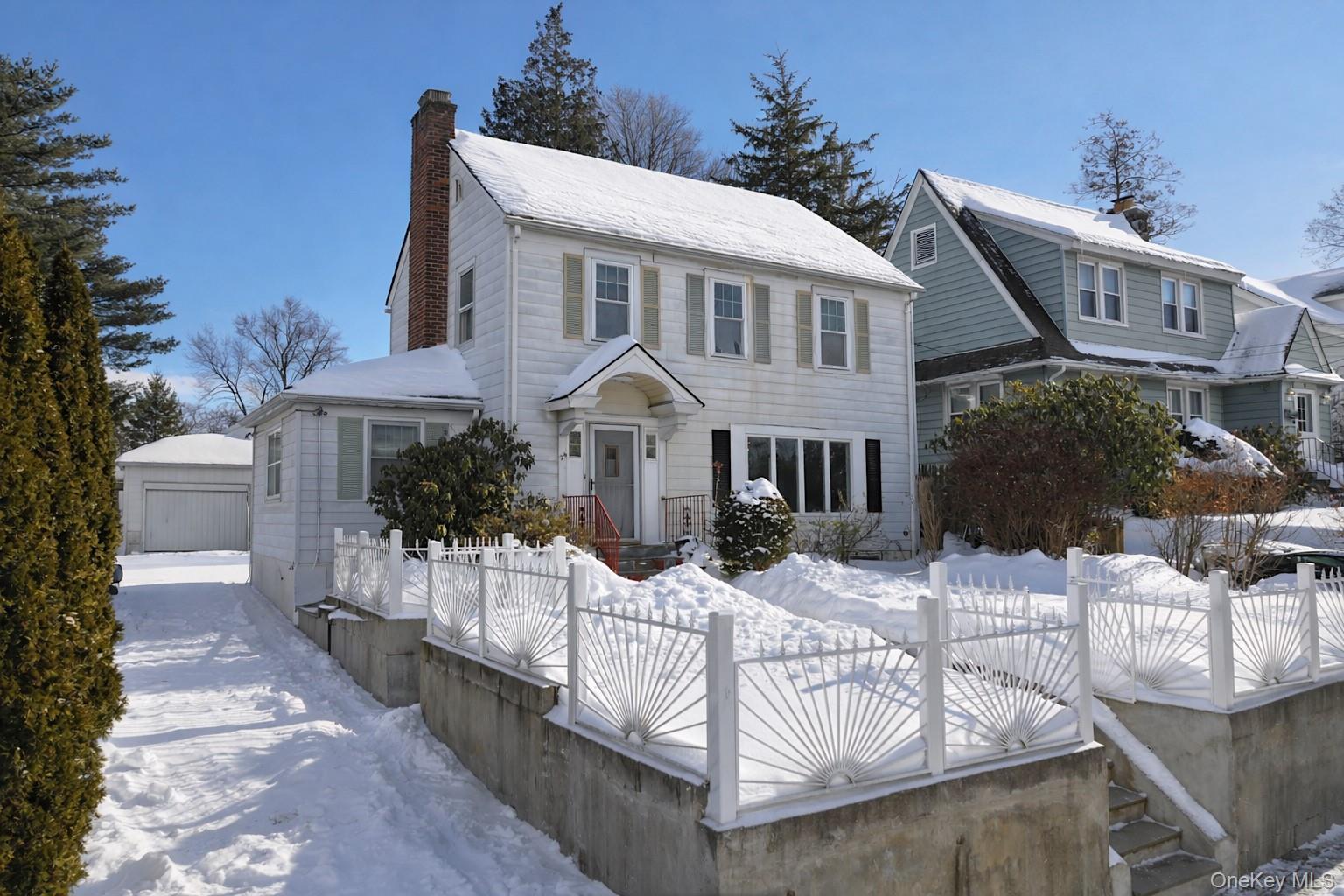 Charming, Sunny single family Colonial style home offering 3 BR's, 1.1...