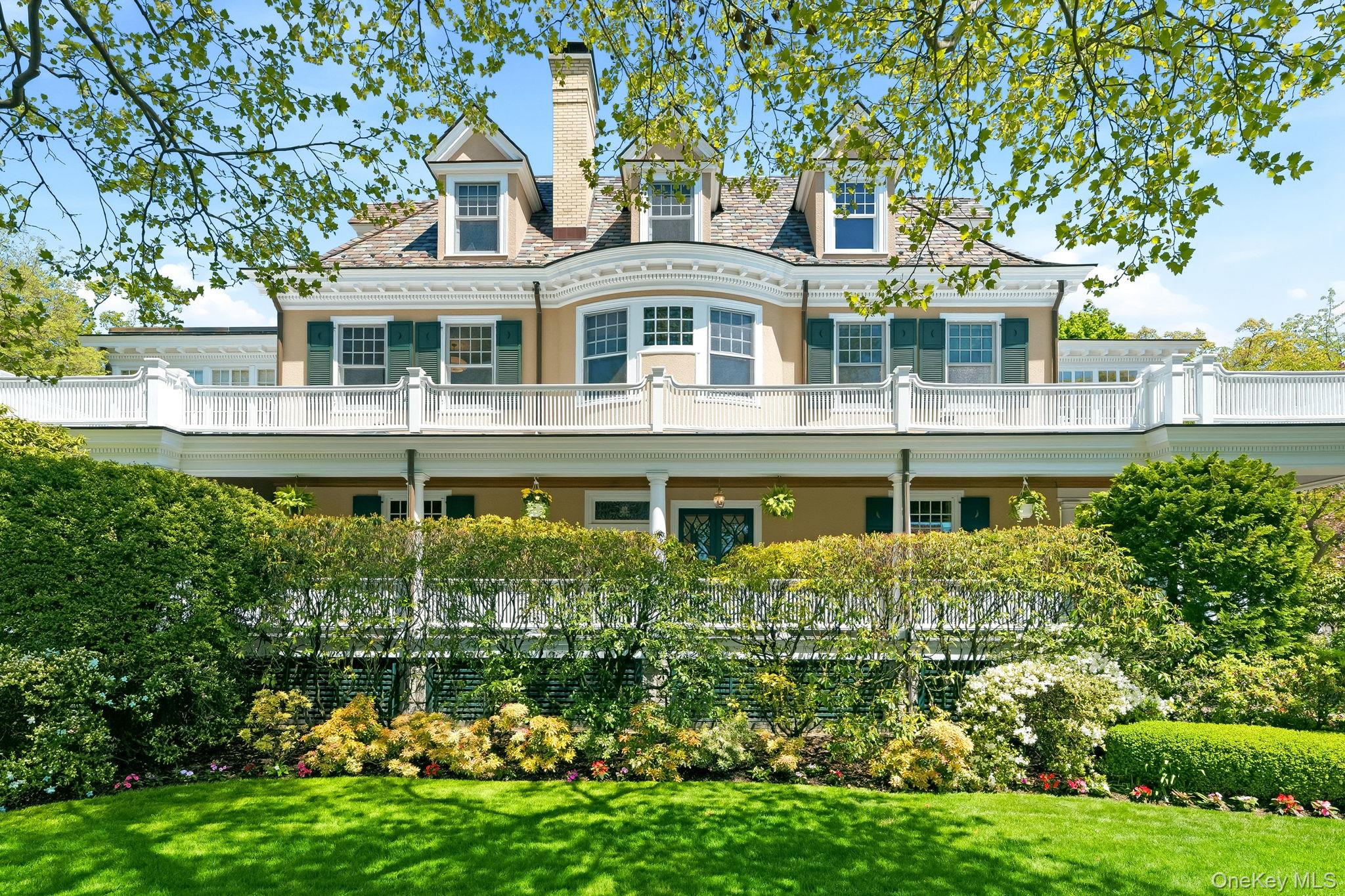 One of Larchmont Manor’s most magnificent 19th-century estates, this o...