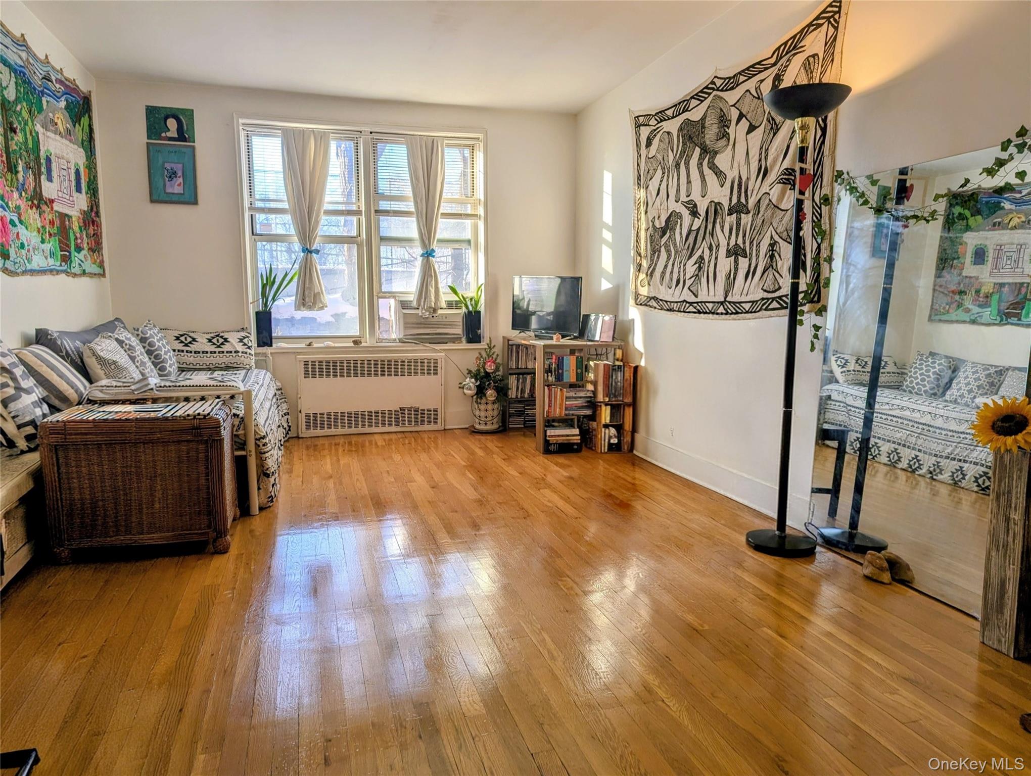 This sun-drenched 1-bedroom co-op for sale in Yonkers sits on the firs...