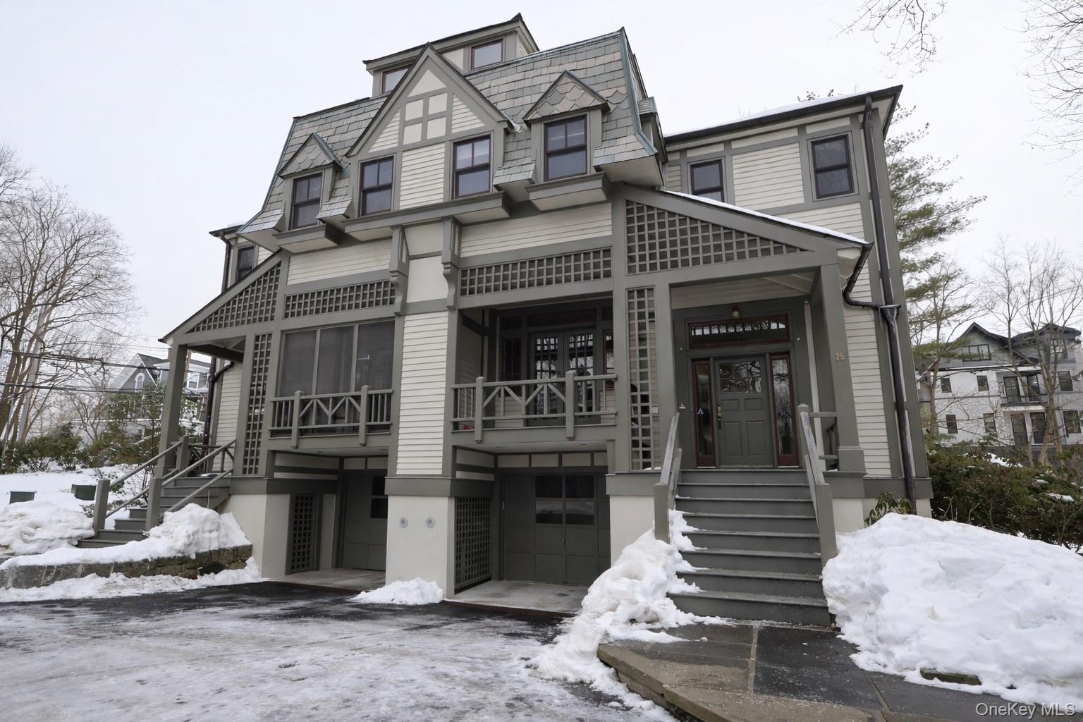 Set just off the village center and minutes from the train, this four-...