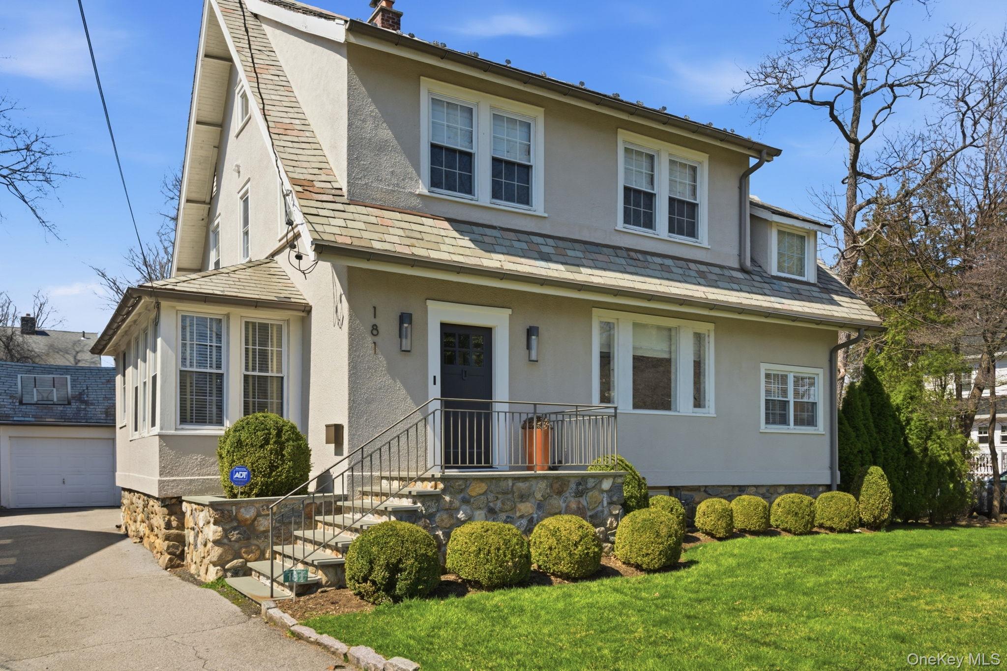 Exceptional Scarsdale home, circa 1917,  nestled in coveted Edgewood i...