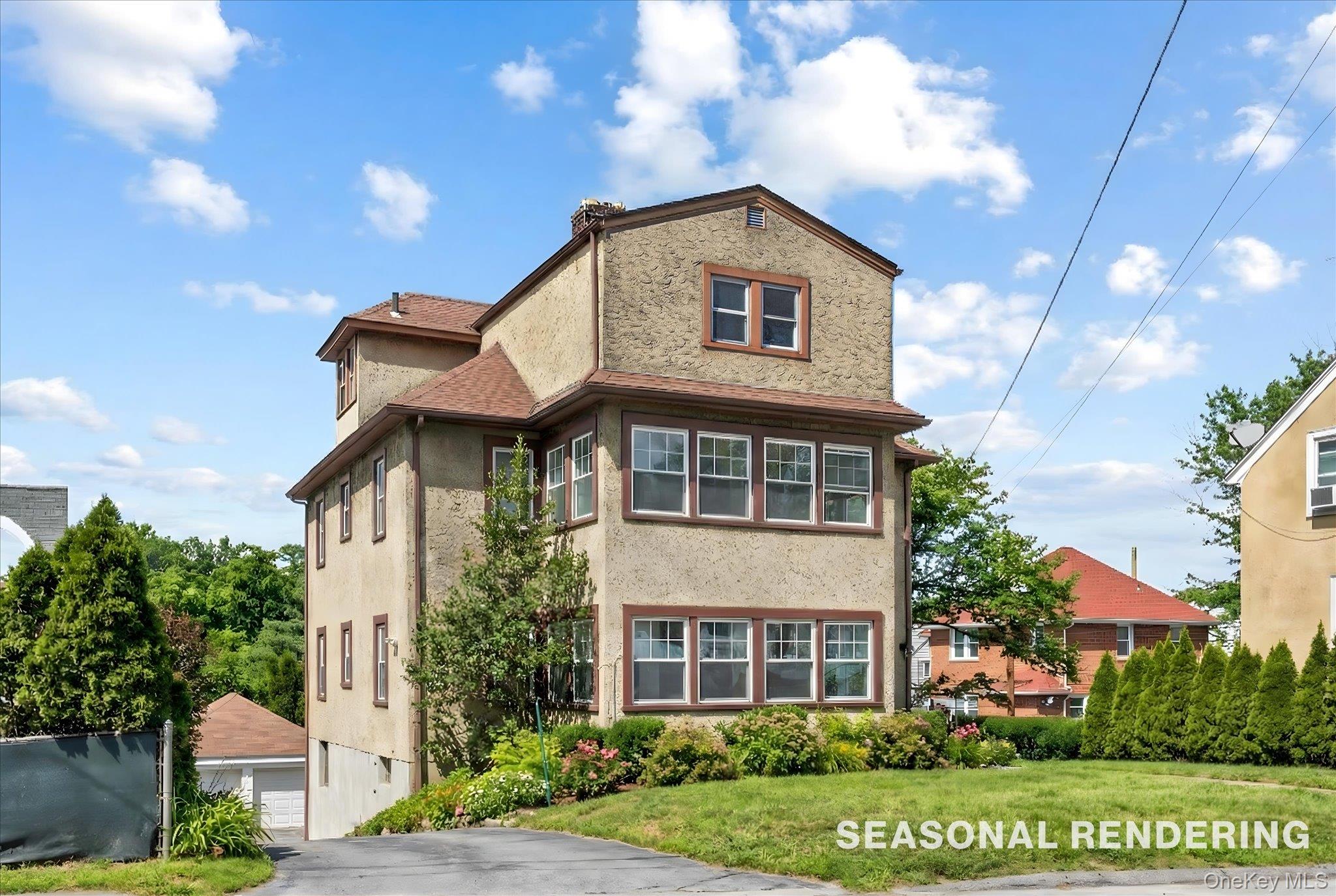 Rare opportunity to own a spacious, turnkey two-family home with bonus...