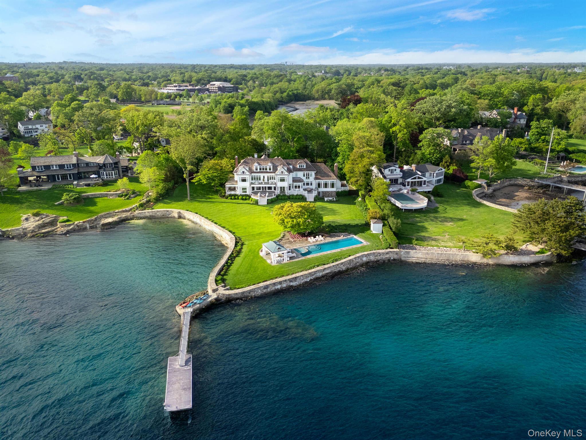 Welcome to Villa Cheri, a spectacular waterfront estate at 217 Hommock...