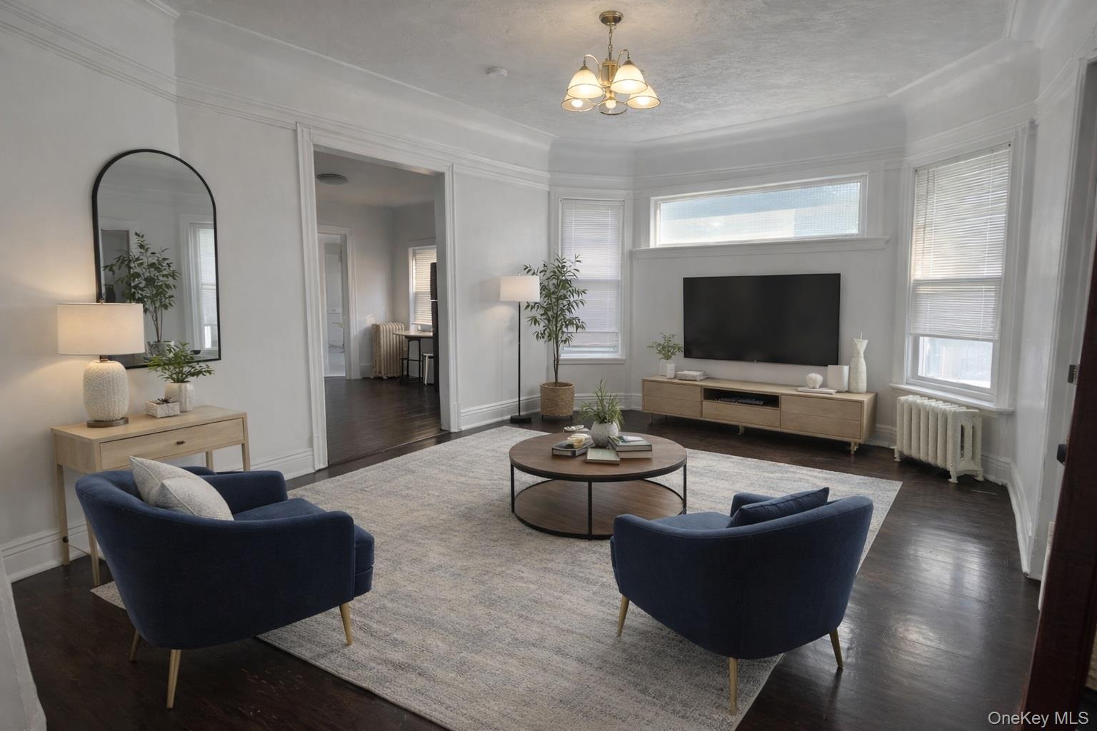 Bright and inviting 1st floor 1-bedroom apartment offering classic cha...