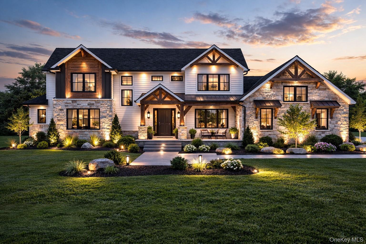 To-be-built custom home offering modern design, thoughtful layout, and...