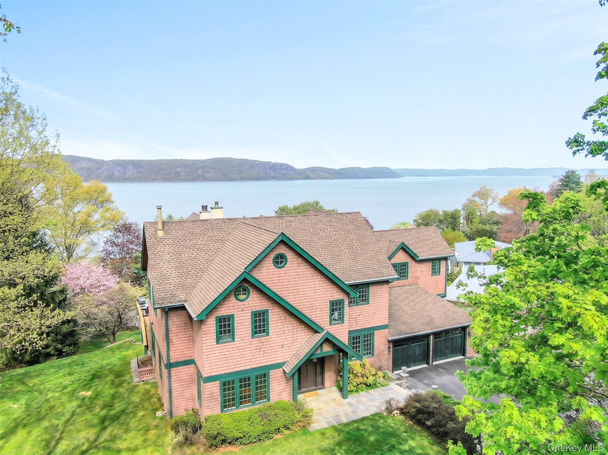 Experience breathtaking, panoramic views of the majestic Hudson River...