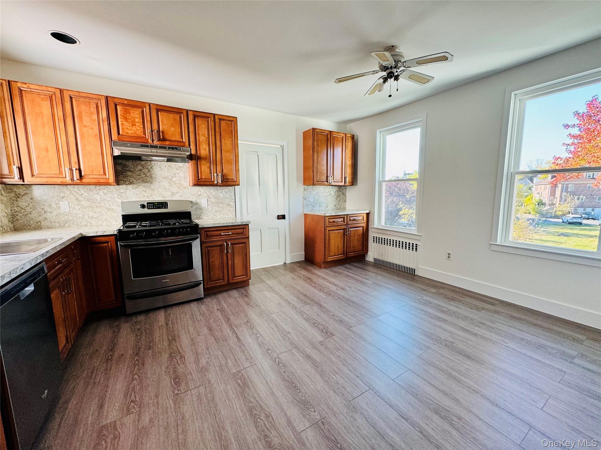 Extremely spacious and private 3 bedroom, 2 full bath apartment featur...