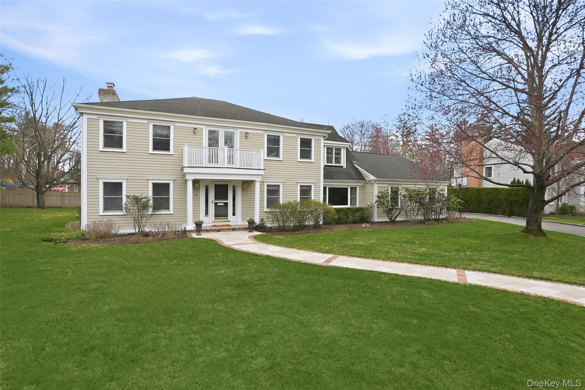 Tucked away on a peaceful cul-de-sac, this classic center hall Colonia...