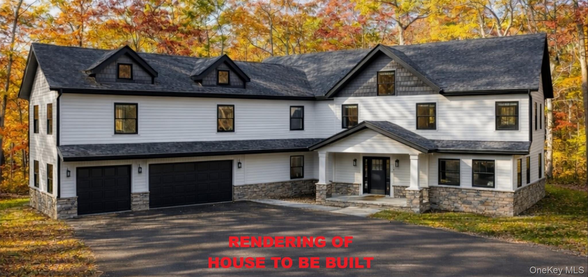 Exquisite new 5 bedroom, 4.1 bath center hall colonial to be built off...