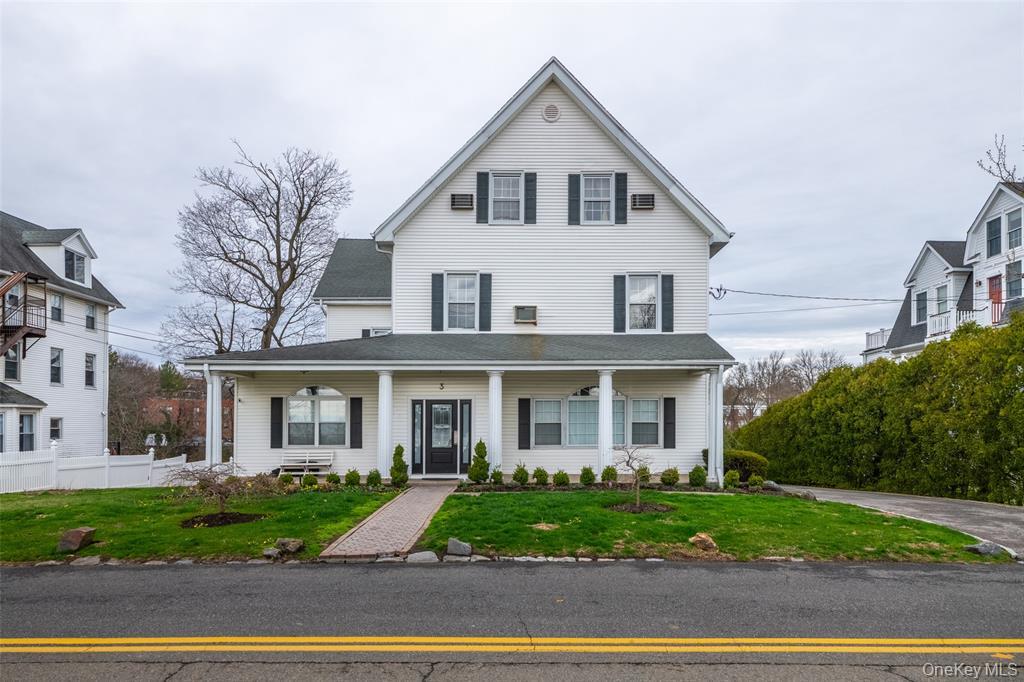 Rarely available waterfront living on coveted Harbor Lane in New Roche...