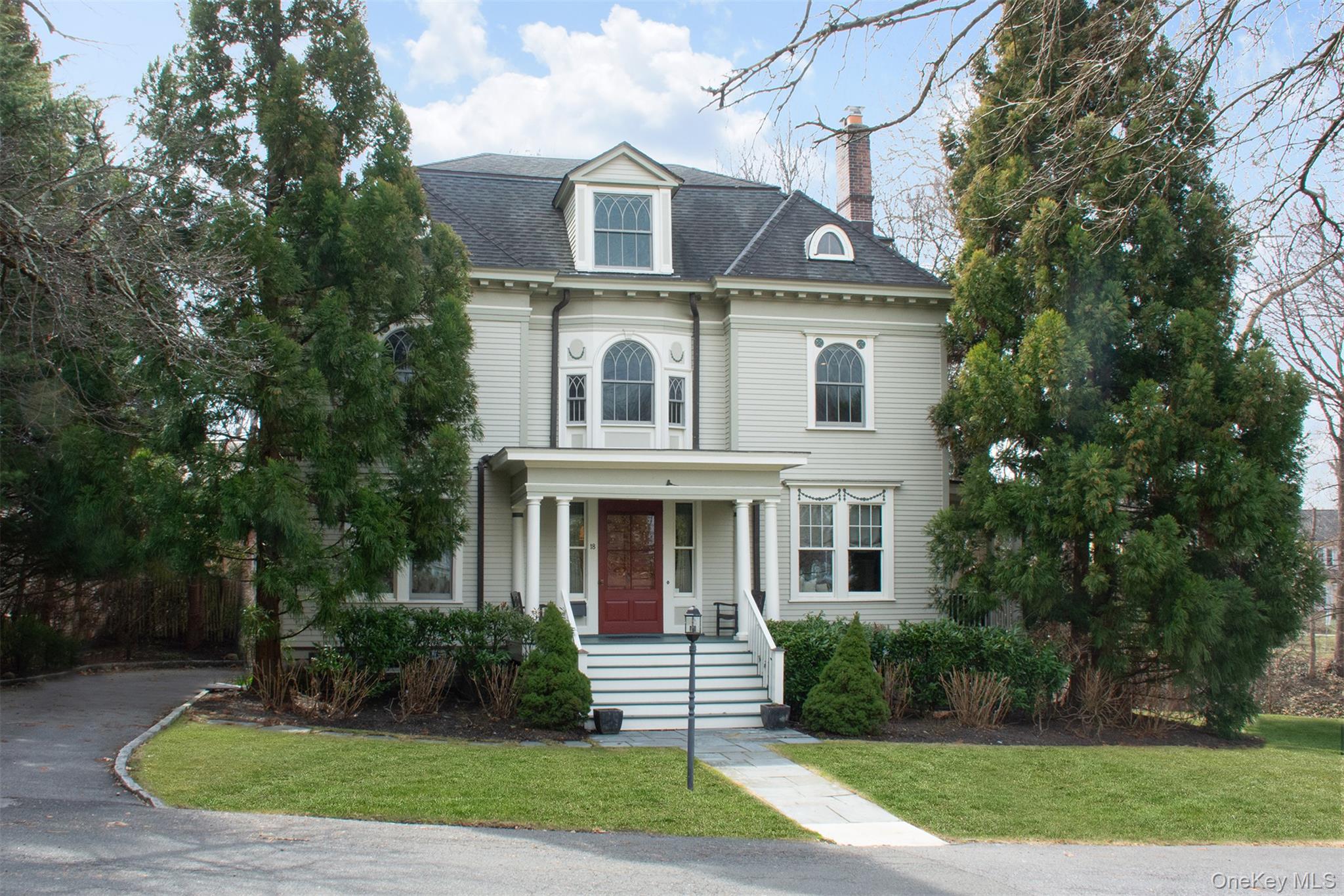 Set on a rare acre of wooded grounds along picturesque Barney Brook, t...