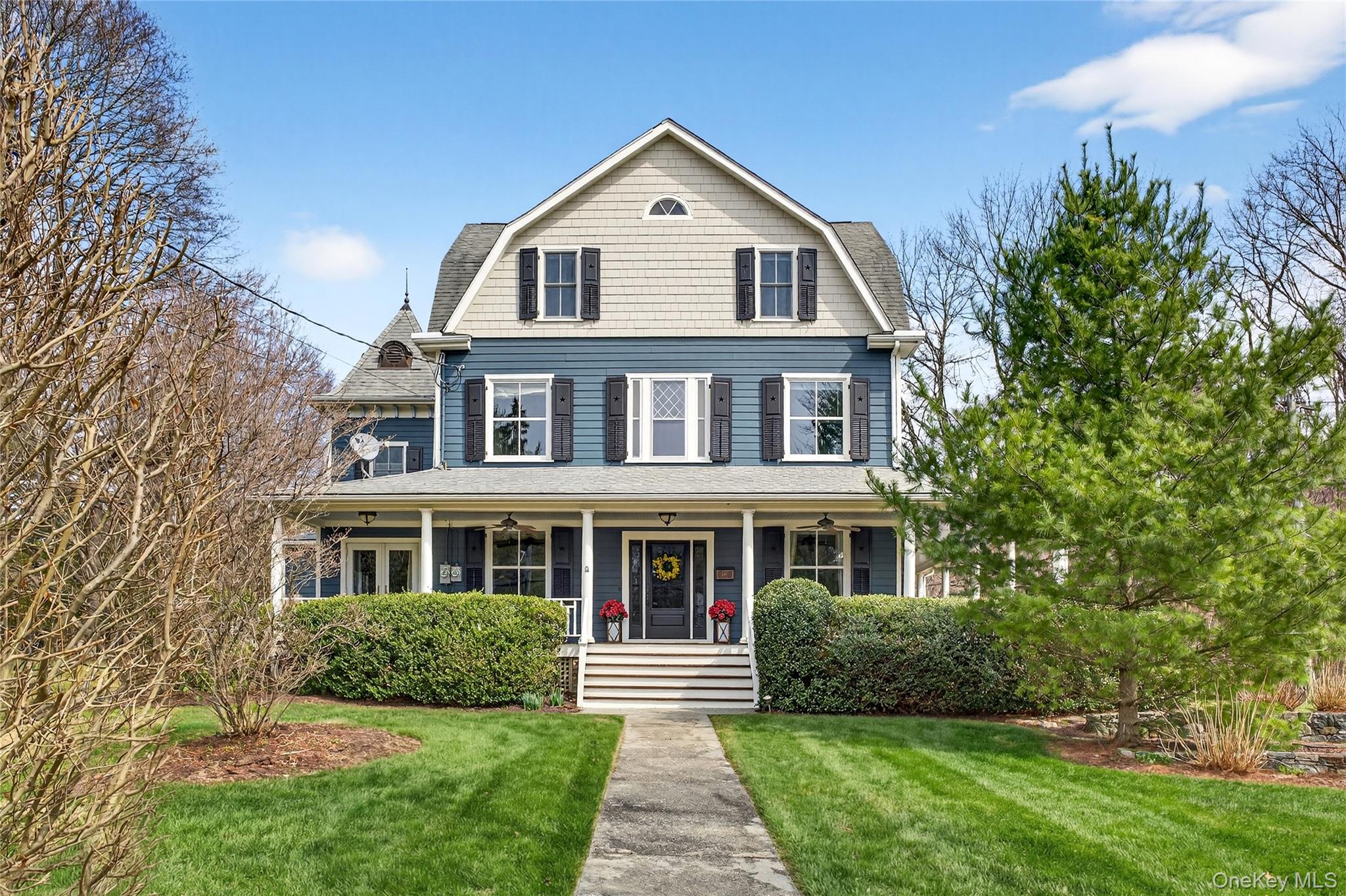 Exuding timeless elegance, this classic Colonial in the Village of Ple...