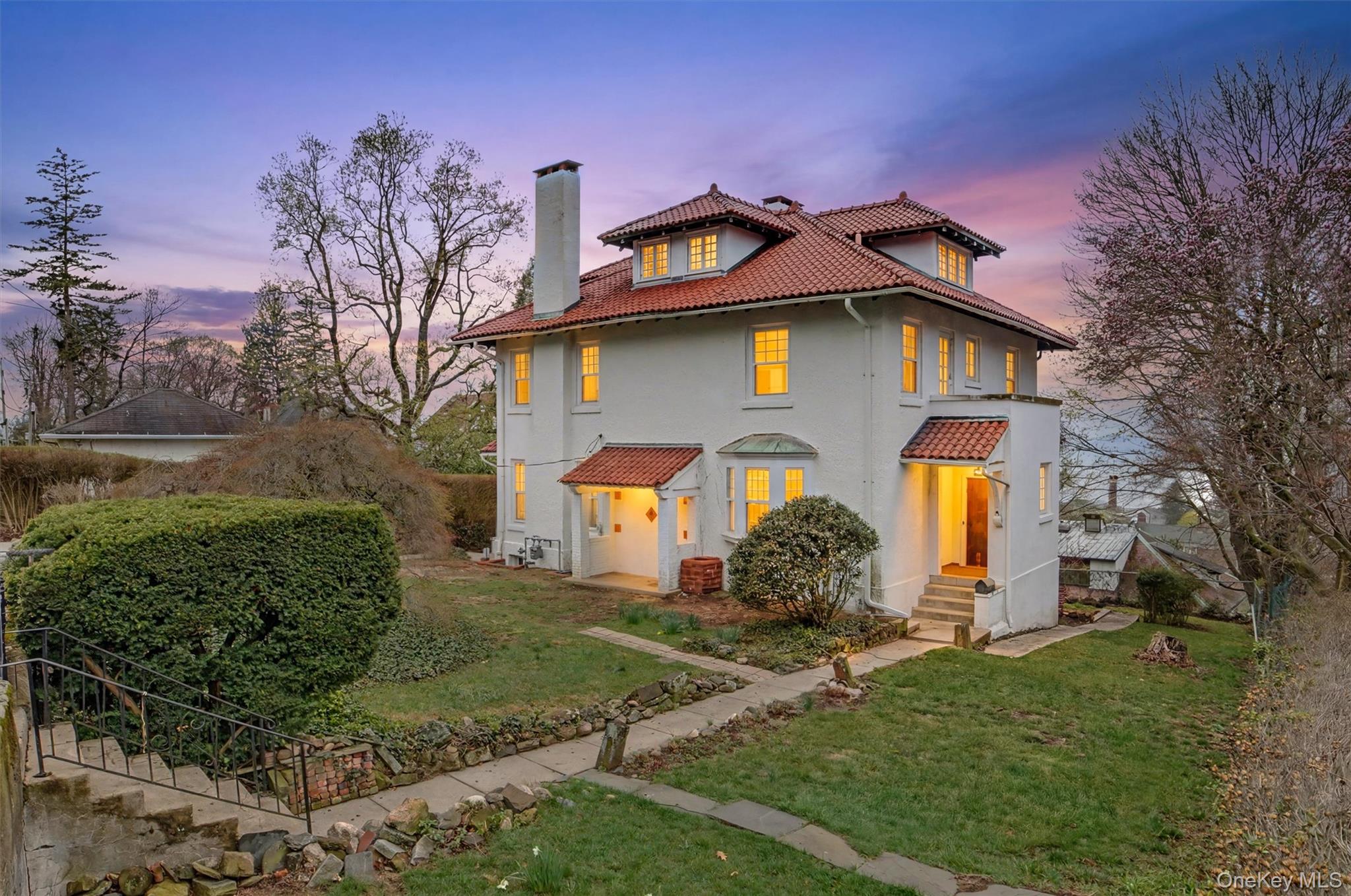 This classic turn-of-the-century Mediterranean home, built in 1904 wit...