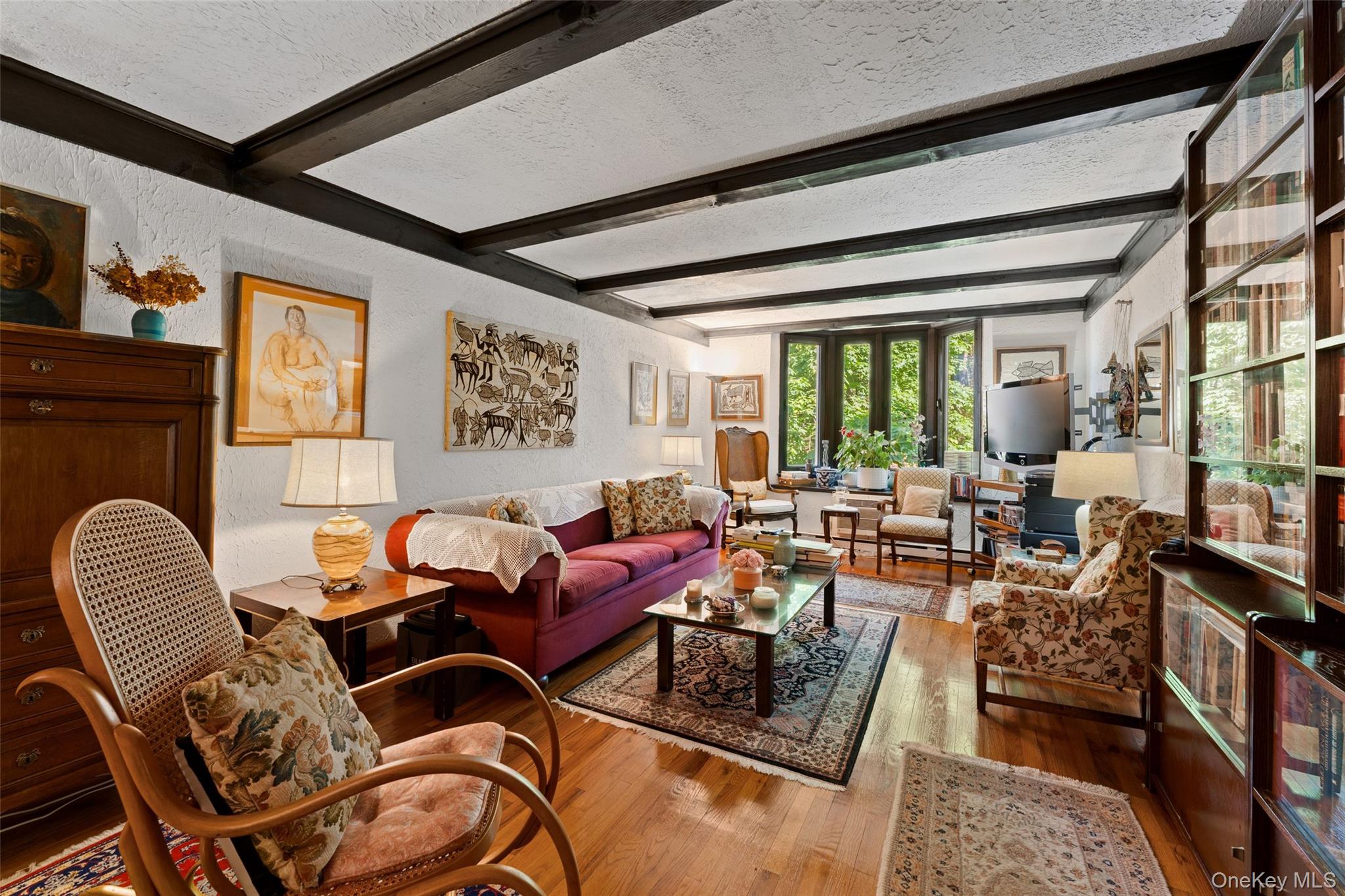 Sweeping Hudson River and Palisades views set the stage for this two-b...