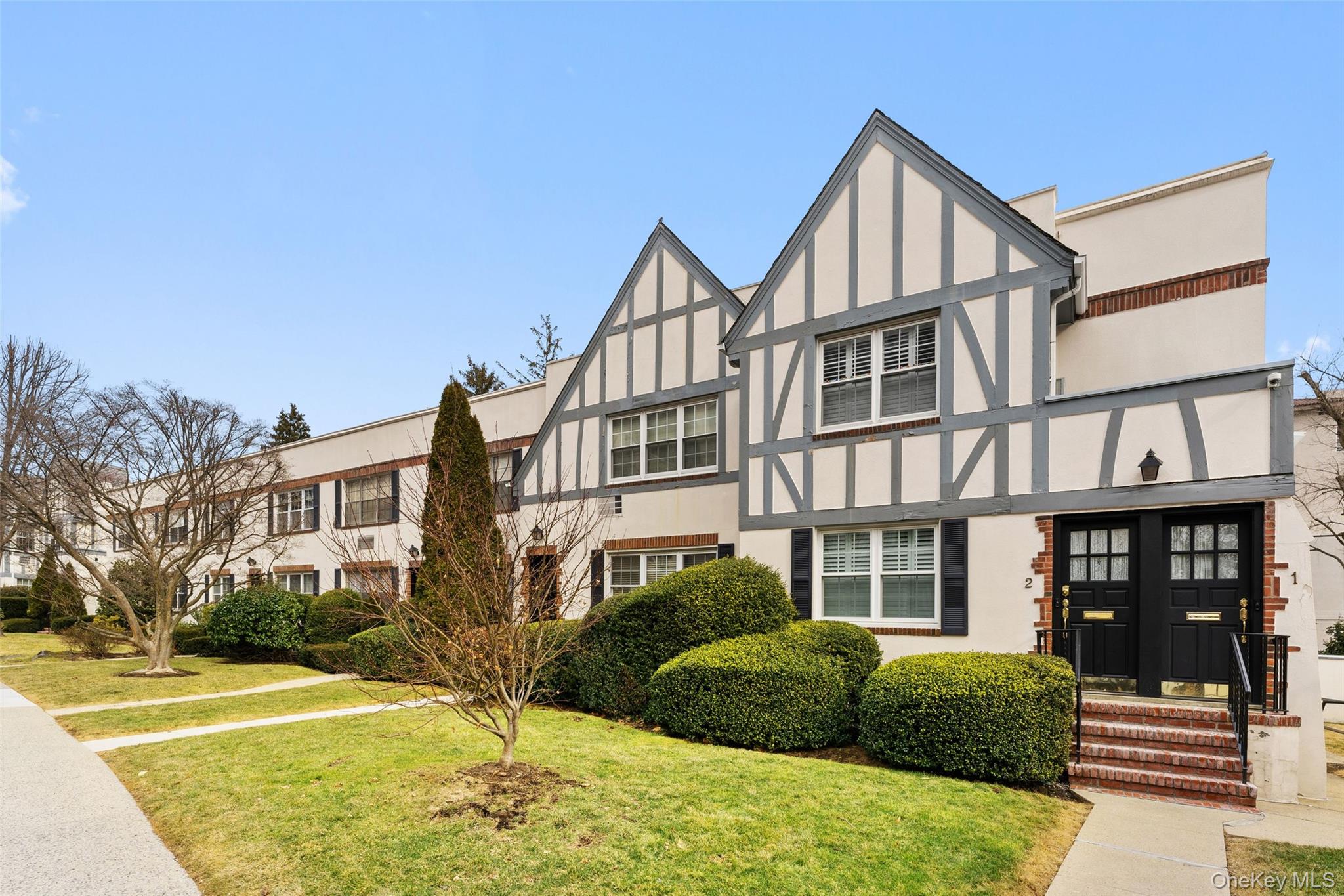 Charming Tudor style garden apartment in Bronxville Village.  A privat...