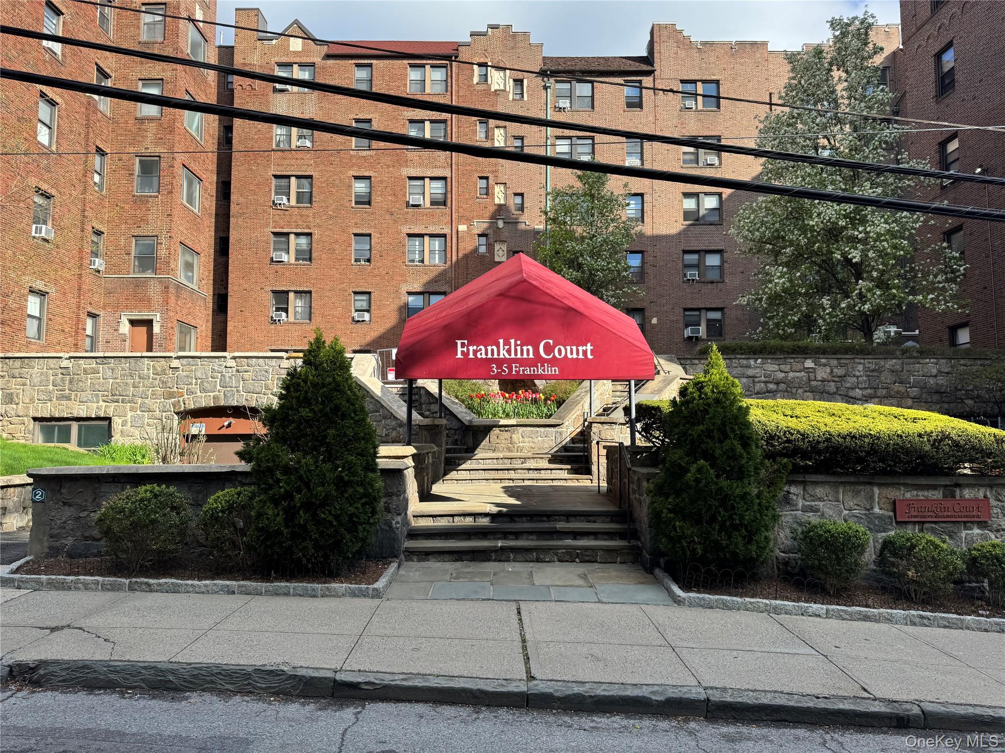 Welcome to 3 Franklin Court, Unit 4M, a charming pre-war cooperative i...